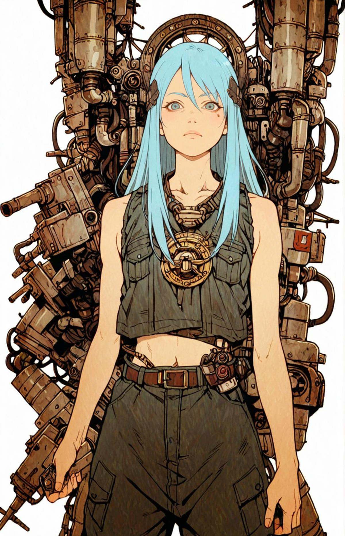 1girl,kid,blue hair,long hair,hair ornament,solo,battleshipobslete machine ,tatsuyuk,<lora:Perfect Hands:1>   <lora:tatsuyuk:0.8>, score_9, score_8_up, score_7_up, score_6_up, score_5_up, score_4_up,zPDXL