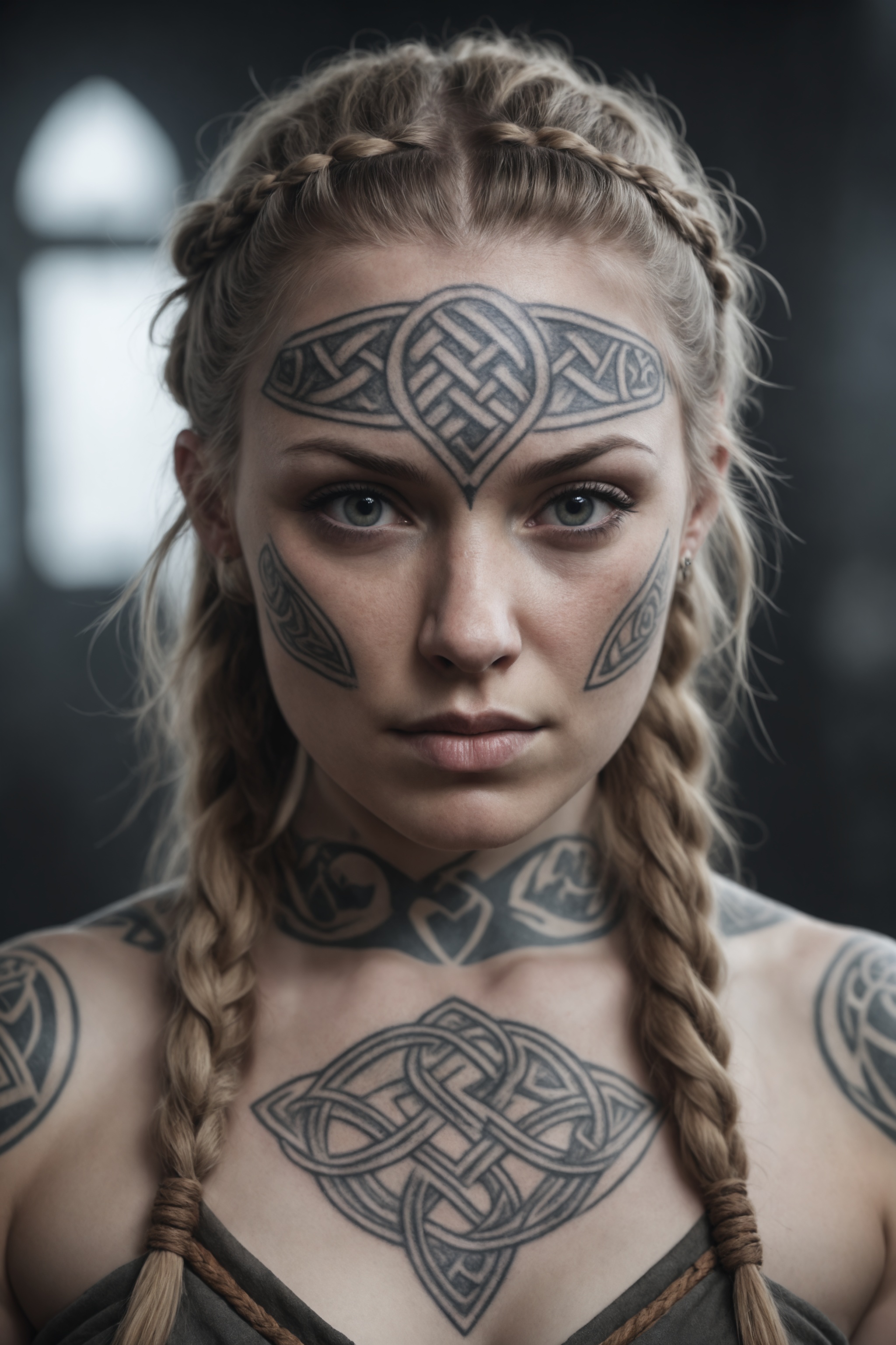 cinematic,  face portrait,  woman on Tensor.Art
