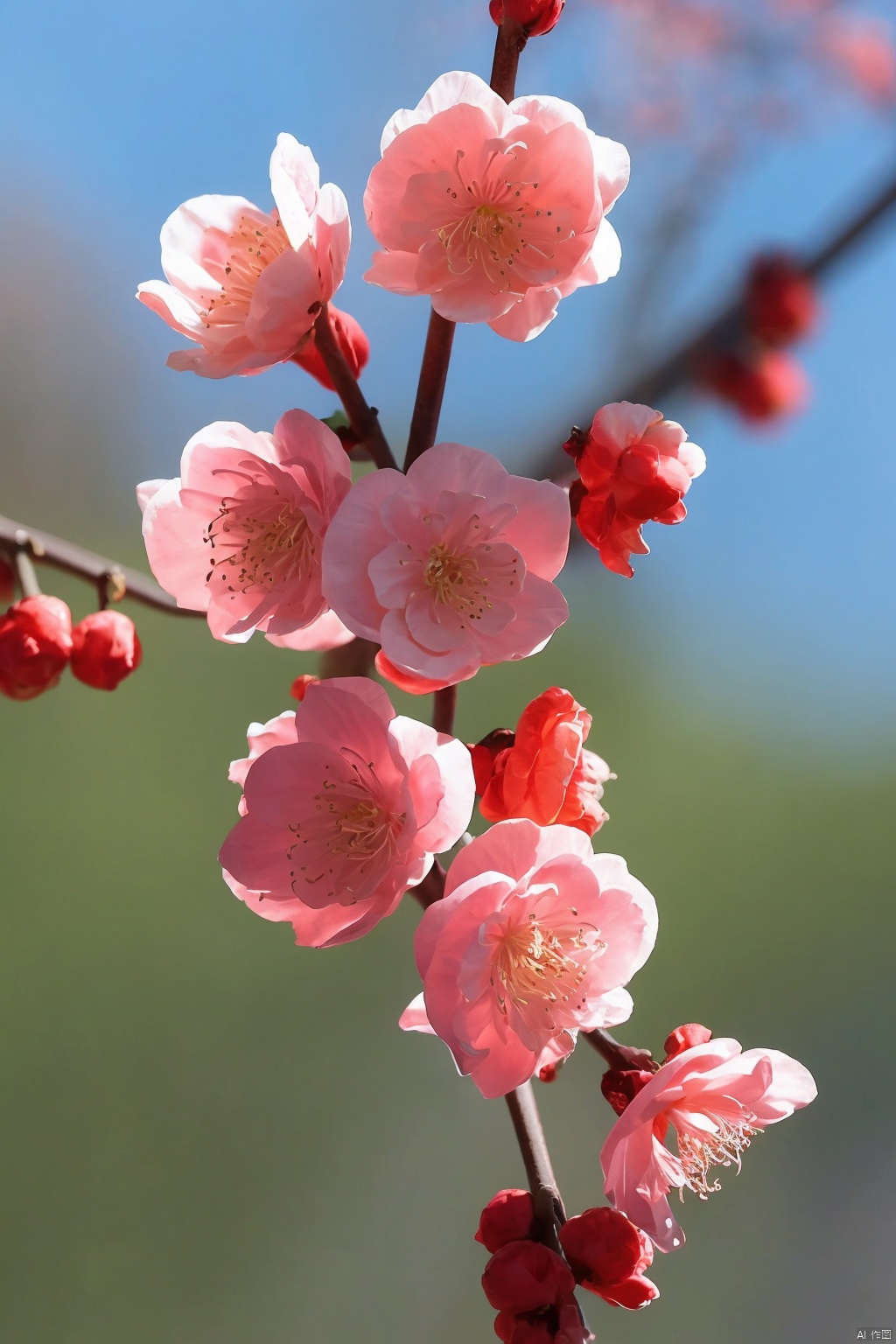  absurdres,incredibly absurdres,reality,realistic, , Plum blossom