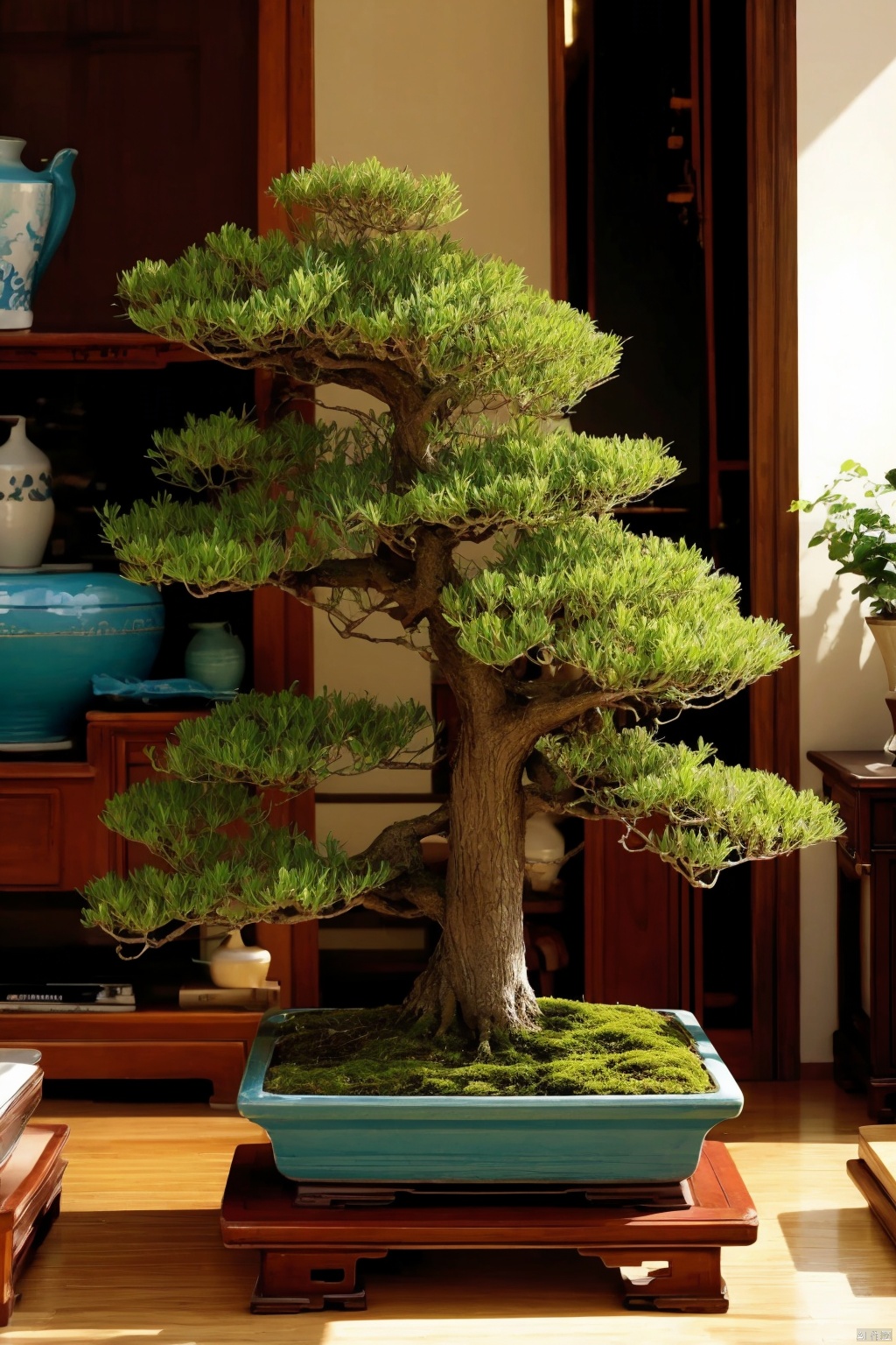  absurdres,incredibly absurdres,reality,realistic, ,bonsai, Asian girl