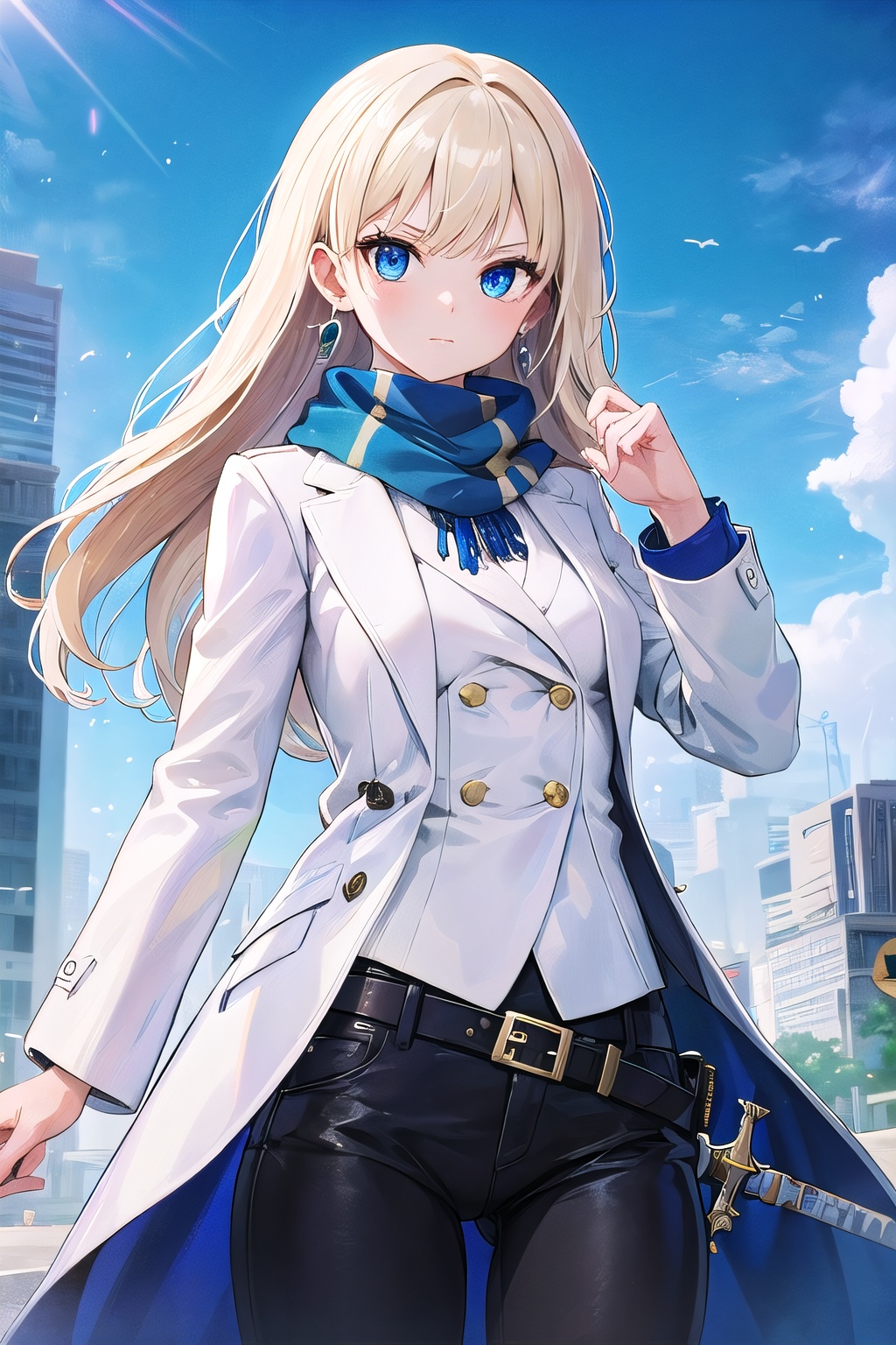 1girl,  solo,  long hair on Tensor.Art