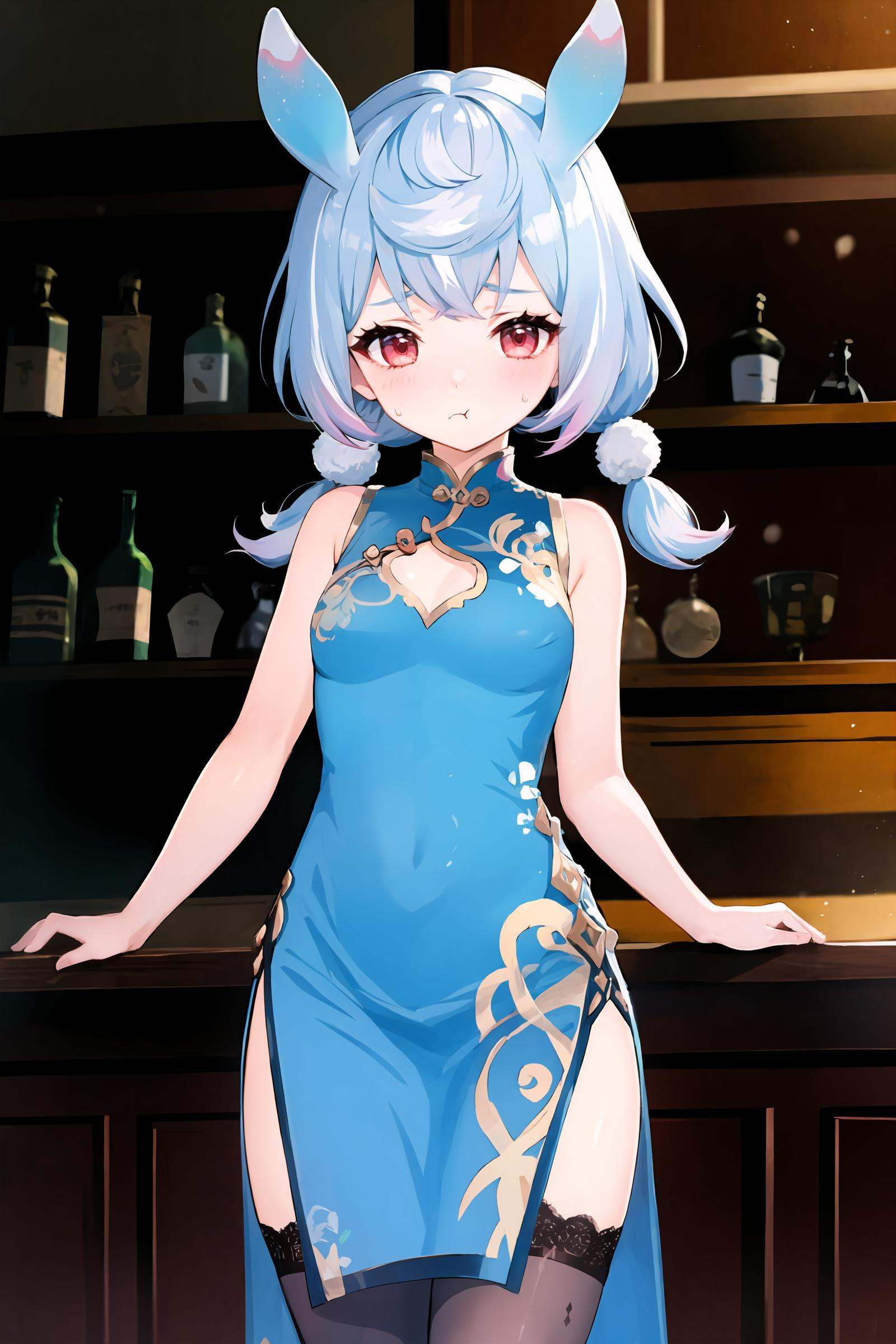 1girl,  sigewinne \(genshin impact\),  solo on Tensor.Art