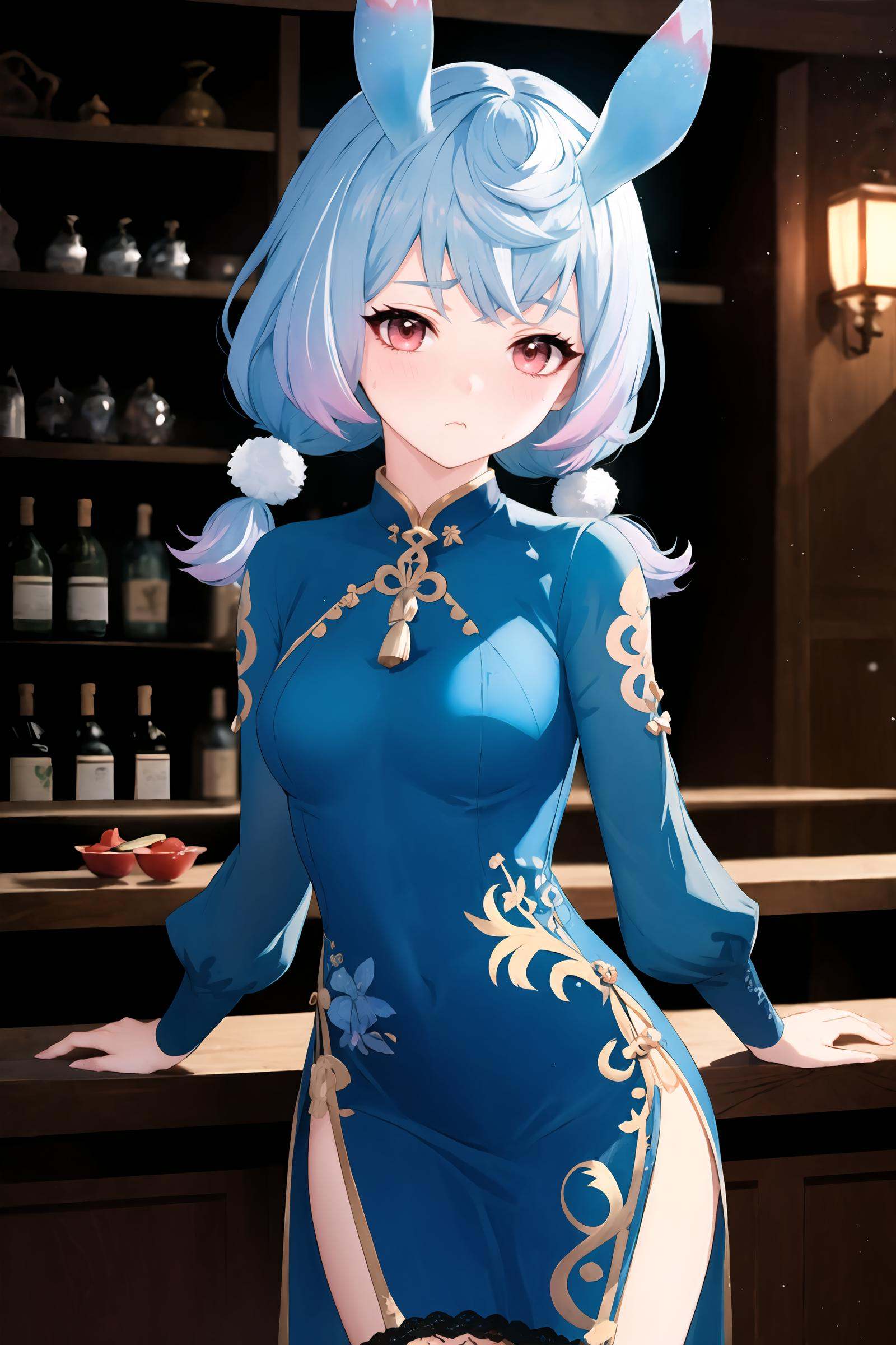 1girl,  sigewinne \(genshin impact\),  solo on Tensor.Art