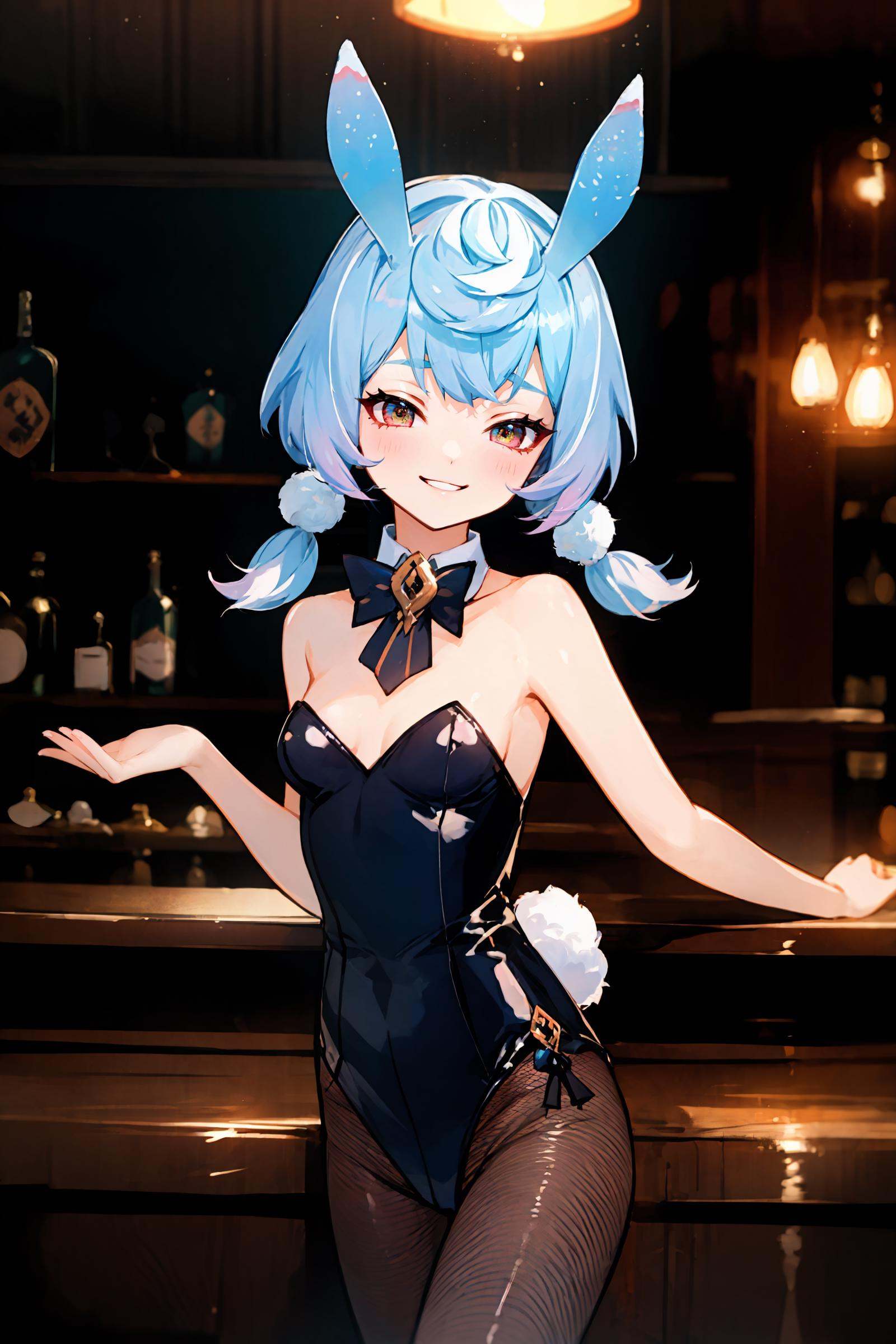 1girl,  sigewinne \(genshin impact\),  solo on Tensor.Art