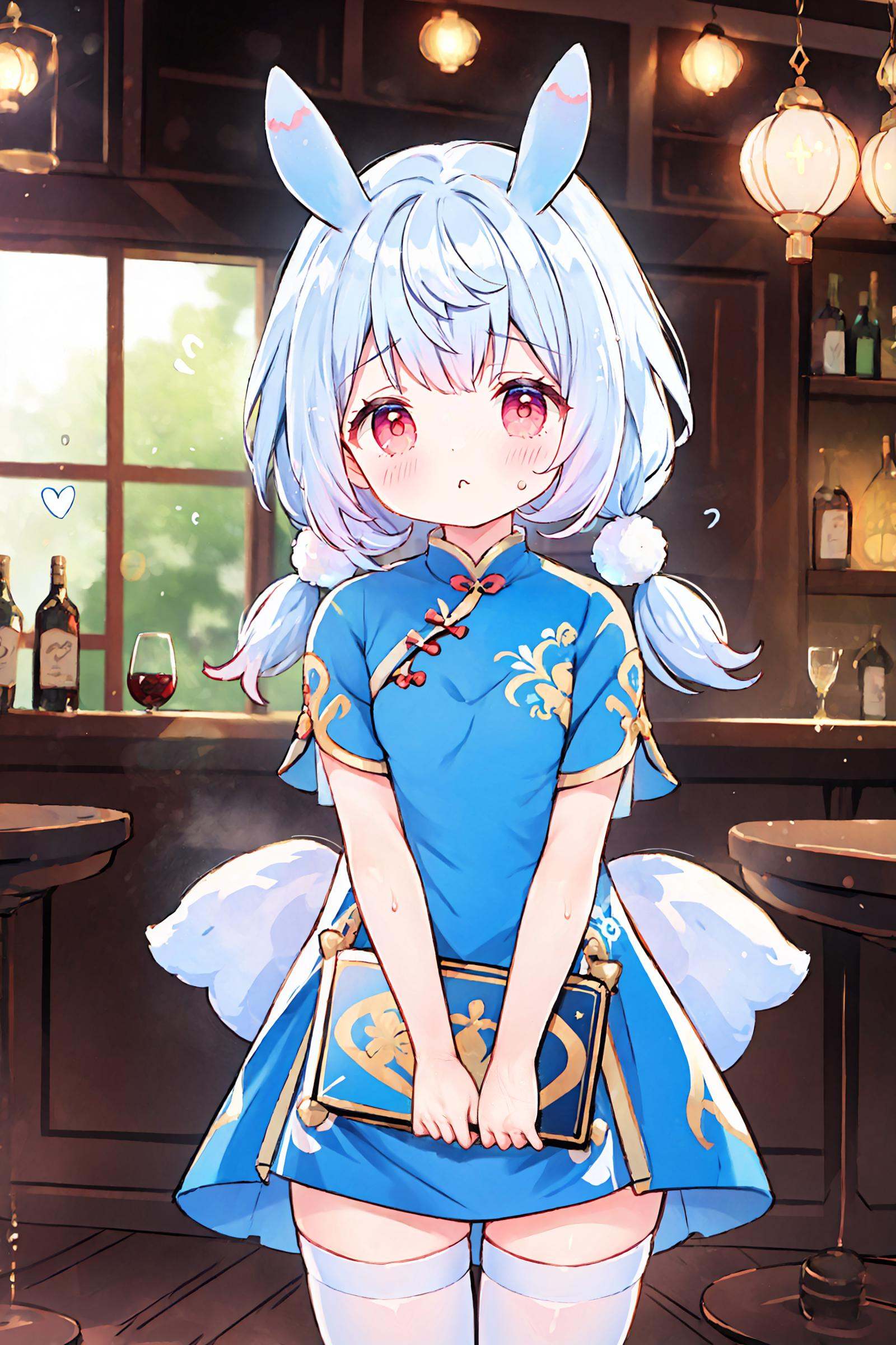 1girl,  sigewinne \(genshin impact\),  solo on Tensor.Art
