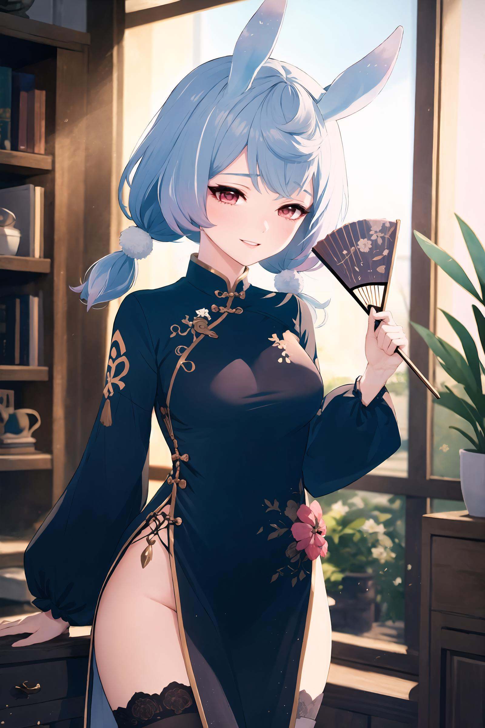 1girl,  sigewinne \(genshin impact\),  solo on Tensor.Art
