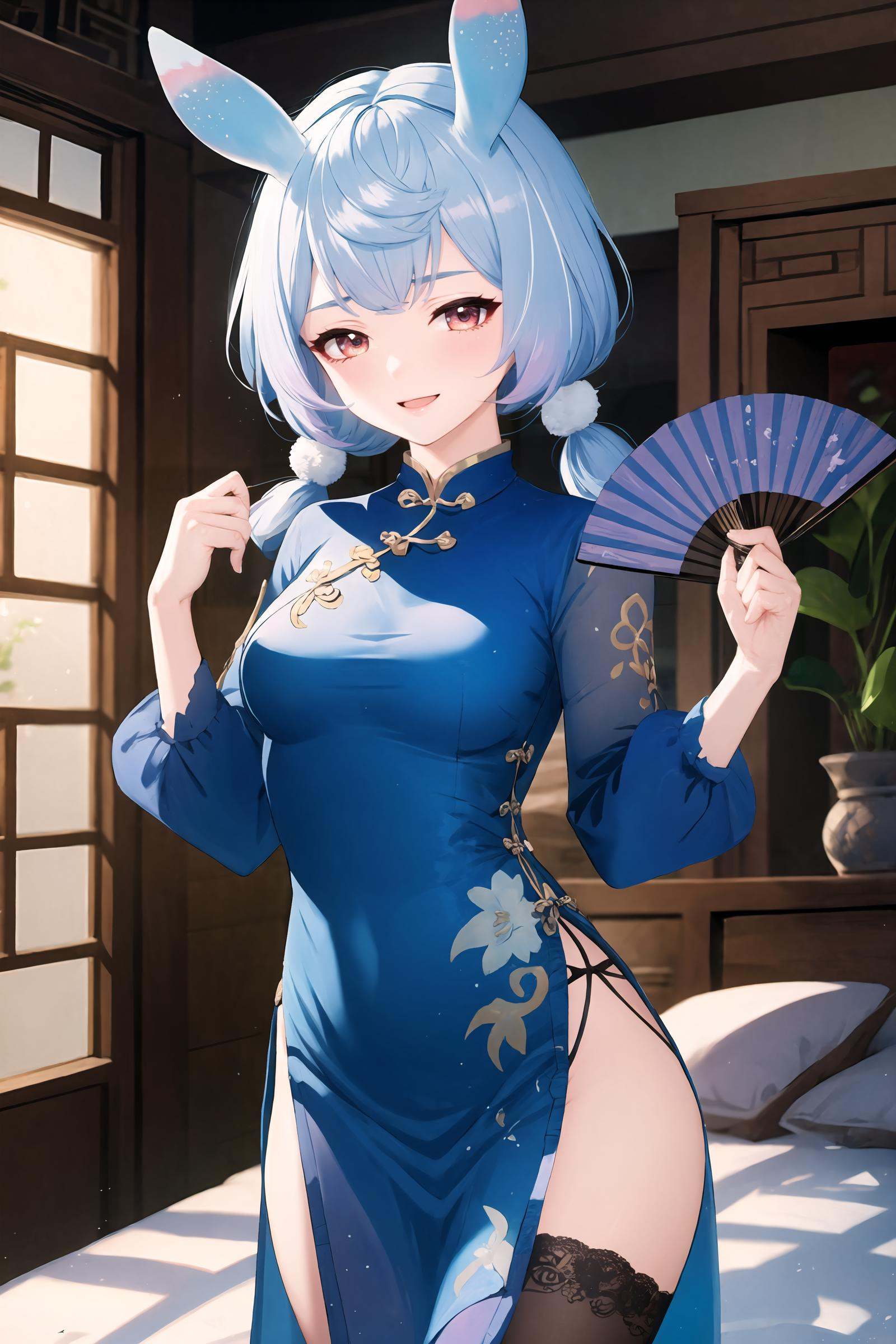 1girl,  sigewinne \(genshin impact\),  solo on Tensor.Art