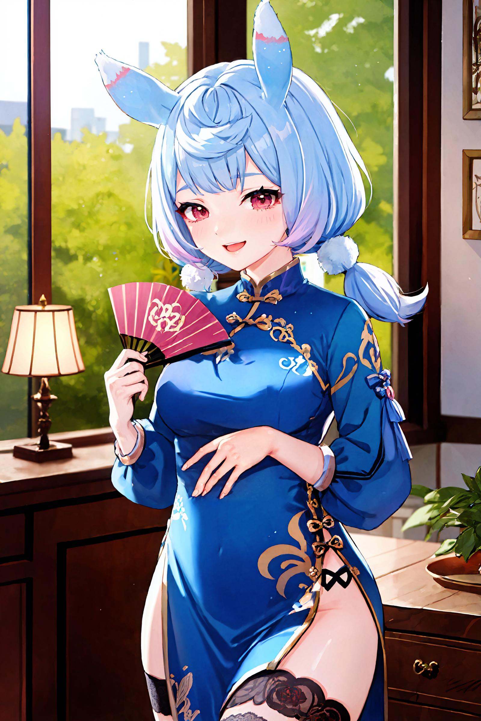 1girl,  sigewinne \(genshin impact\),  solo on Tensor.Art