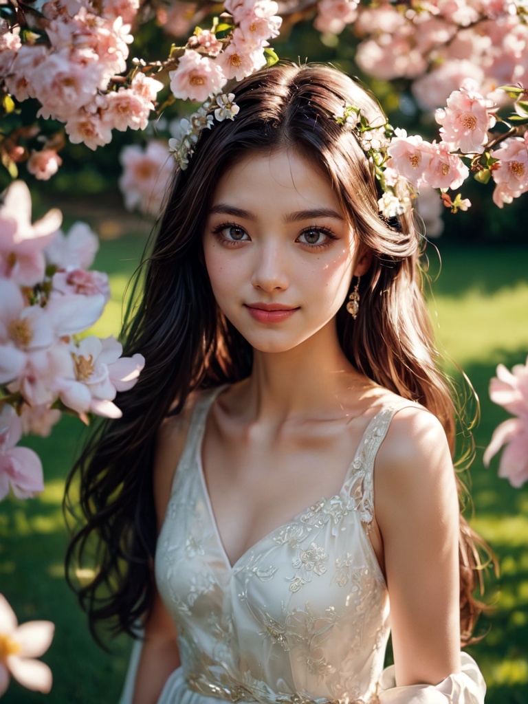 1girl,  solo,  enchanting girl on Tensor.Art