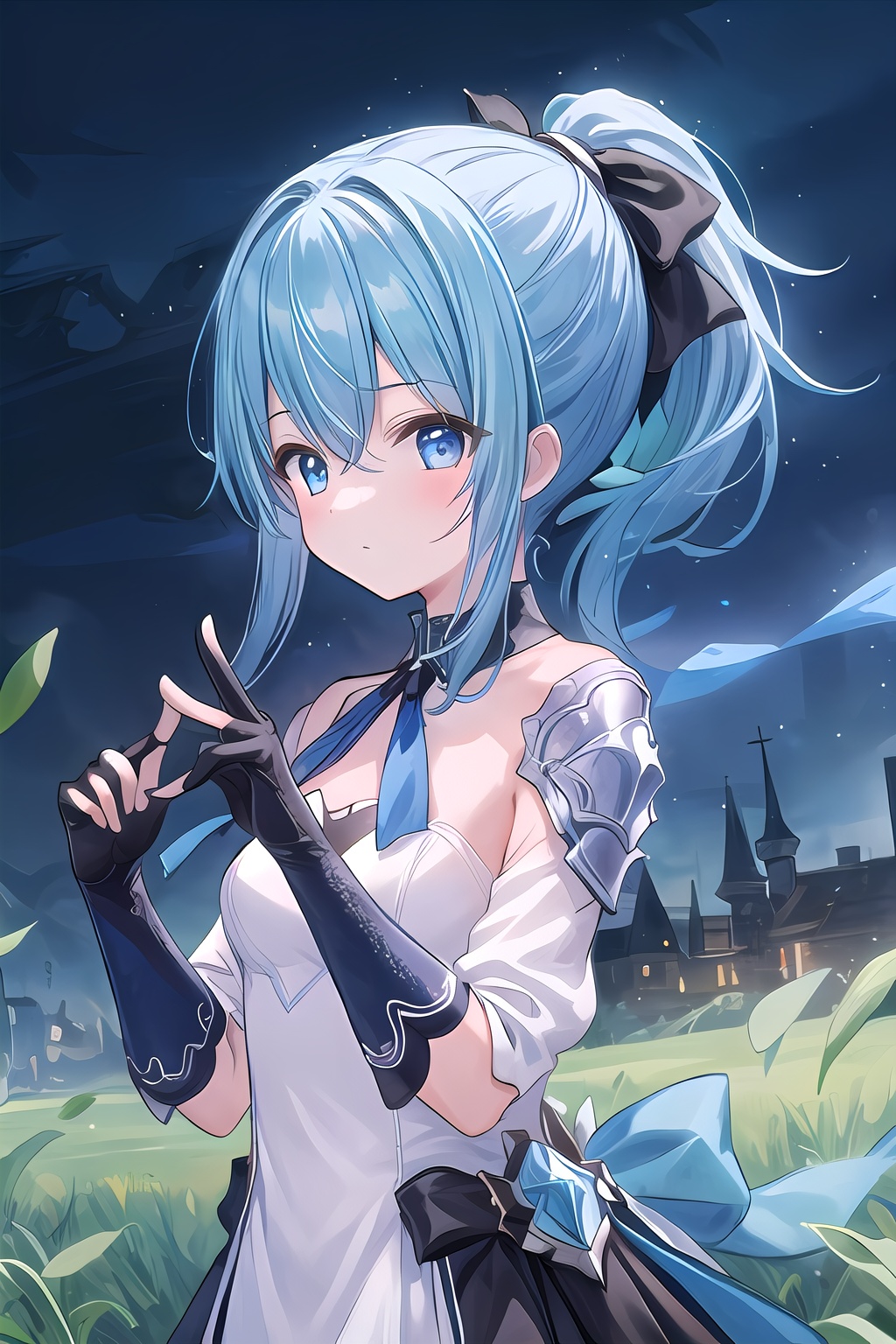 1girl,  solo,  long hair on Tensor.Art