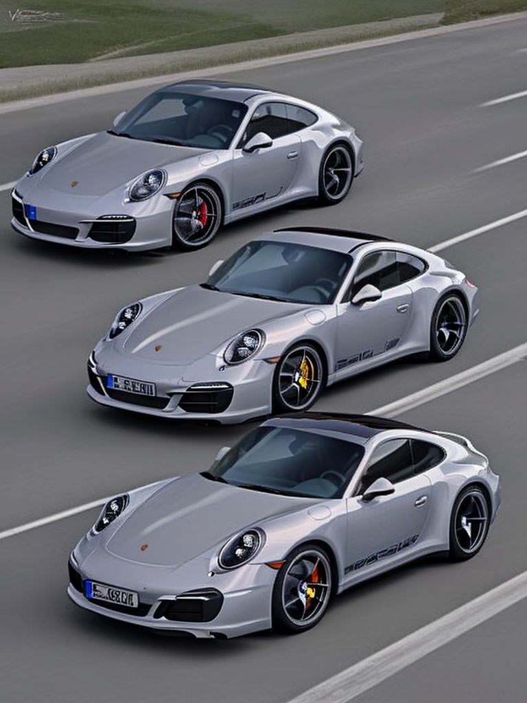Realistic,  high quality,  porsche 911 on Tensor.Art