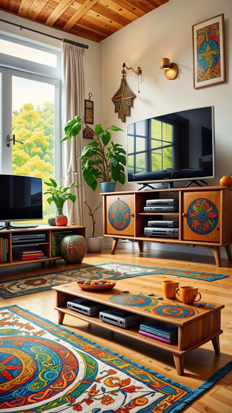 Gaelic / Celtic Pattern Style - Colorful Abstract Details by mnemic on Tensor.Art