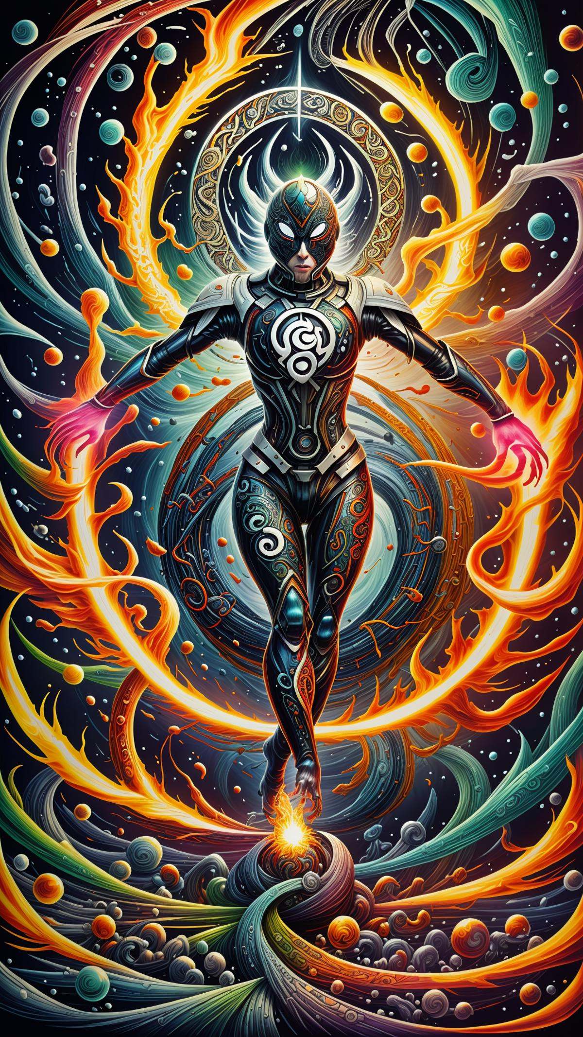 GaelicPatternStyle Style-GravityMagic,  portrait,  solo by mnemic on Tensor.Art