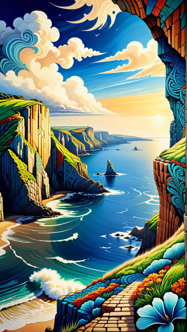 Gaelic / Celtic Pattern Style 基础模型XL - Colorful Abstract Details by mnemic on Tensor.Art