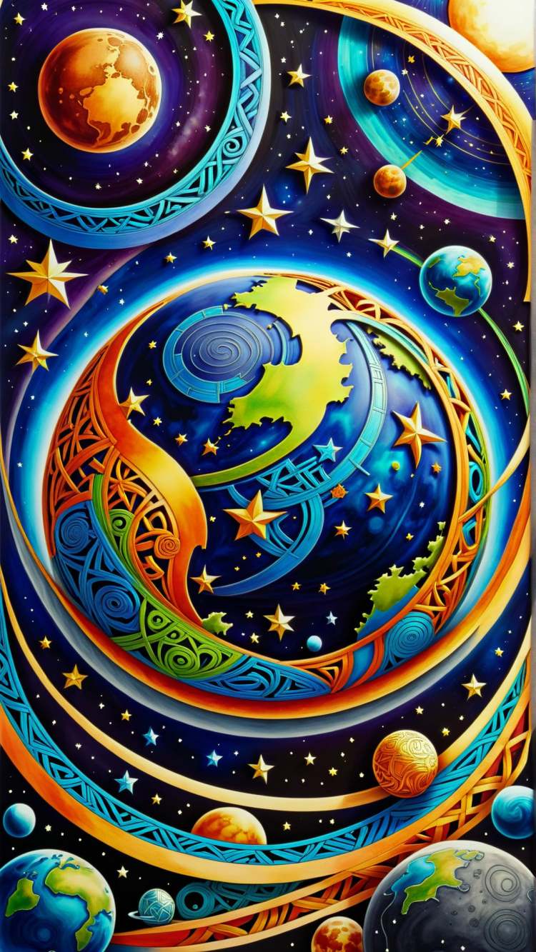 Gaelic / Celtic Pattern Style 基础模型XL - Colorful Abstract Details by mnemic on Tensor.Art