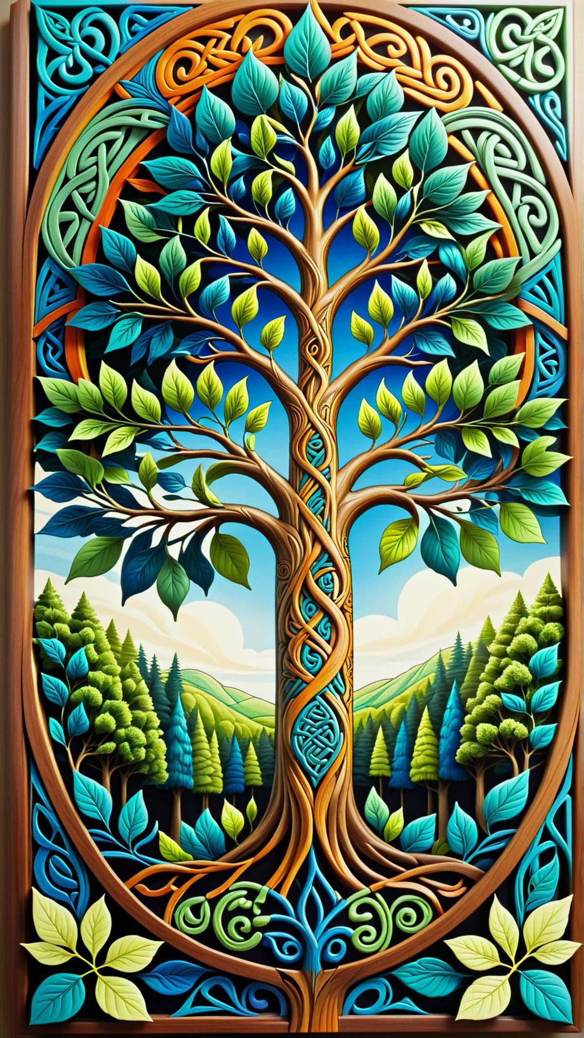 GaelicPatternStyle tree by mnemic on Tensor.Art