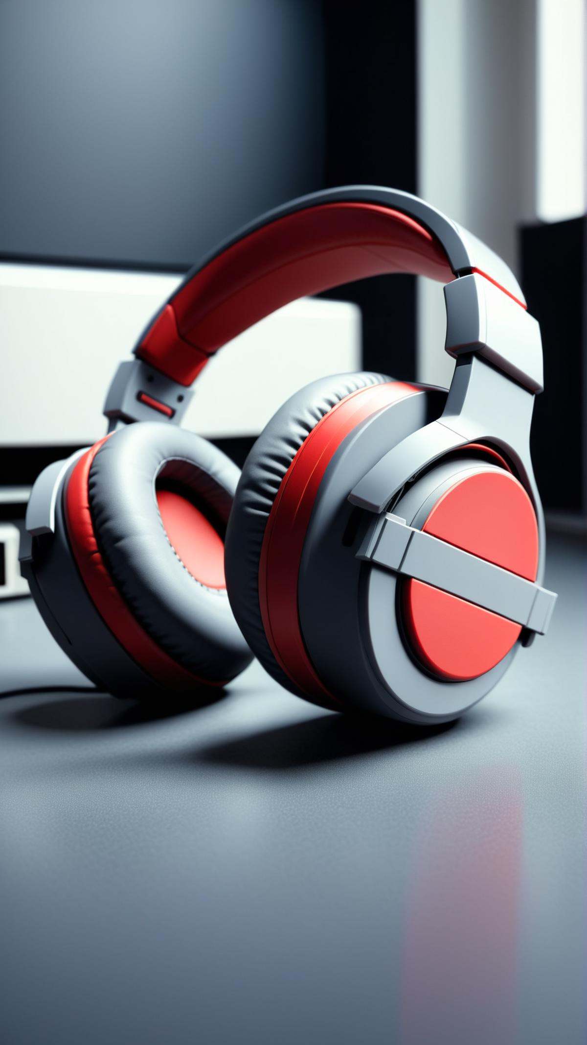 <lora:NESStyleXL:1>NESStyleheadphones on an empty surface, NES-inspired, gray plastic, red plastic, 24mm, (analog, cinematic, film grain:1.3), Bokeh DOF, (Masterpiece:1.3) (best quality:1.2) (high quality:1.1)