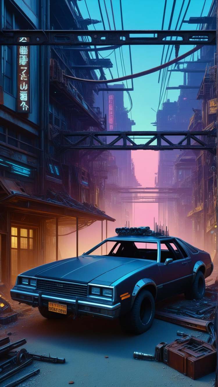 Cyberpunk Style 基础模型XL by mnemic on Tensor.Art