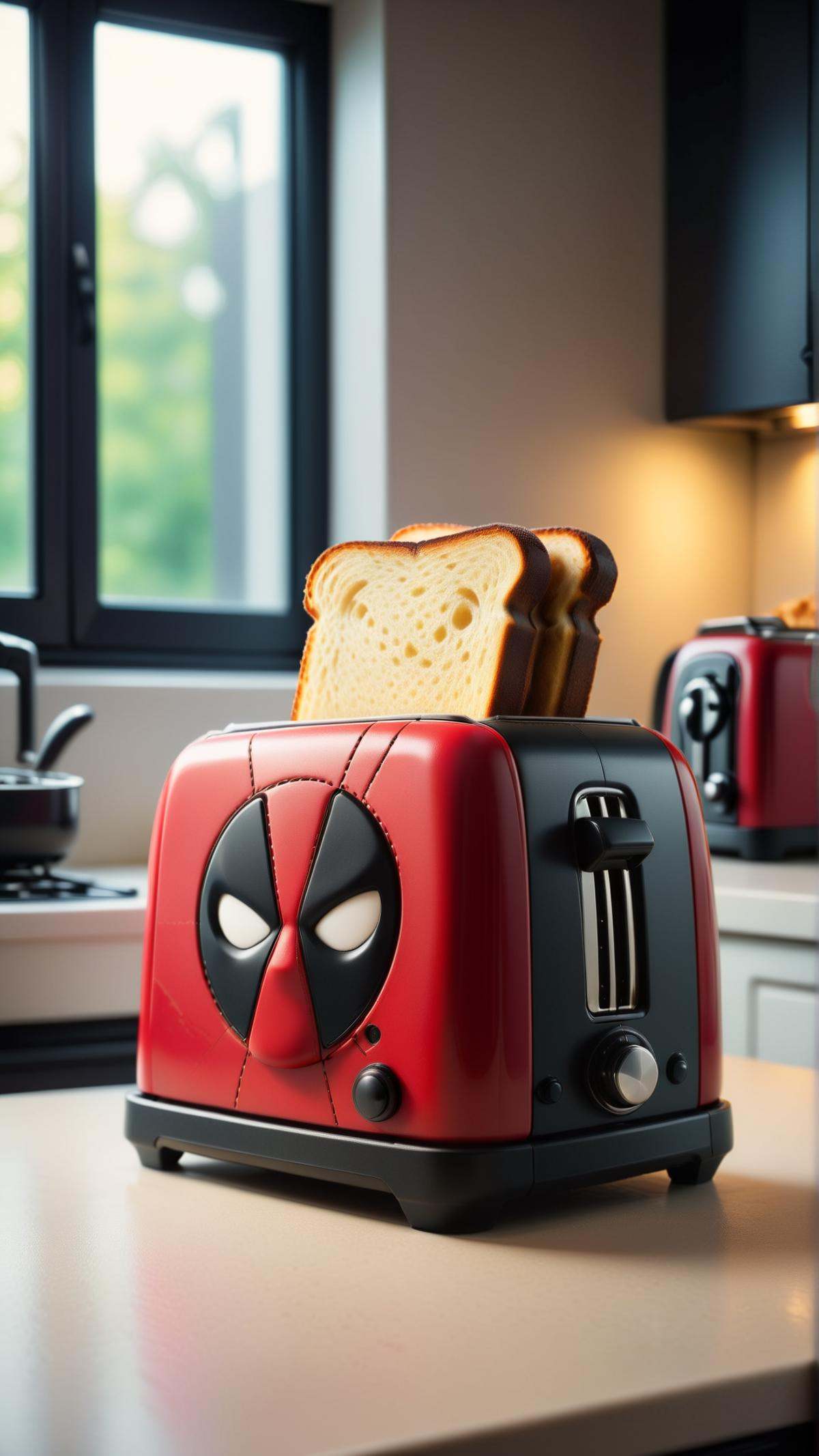 DeadpoolStyle toaster,  24mm, by mnemic on Tensor.Art