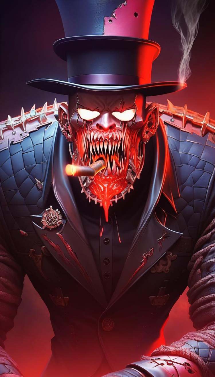 Carnage Style Pony - Blood & Gore by mnemic on Tensor.Art