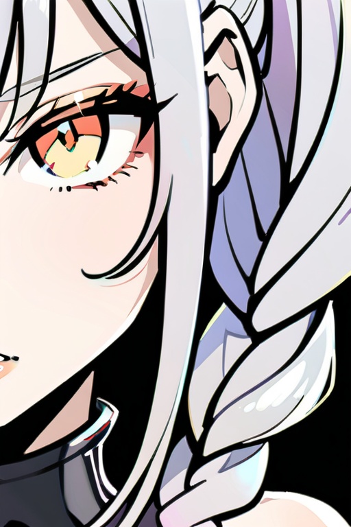 1girl,  Luna,  silver hair on Tensor.Art