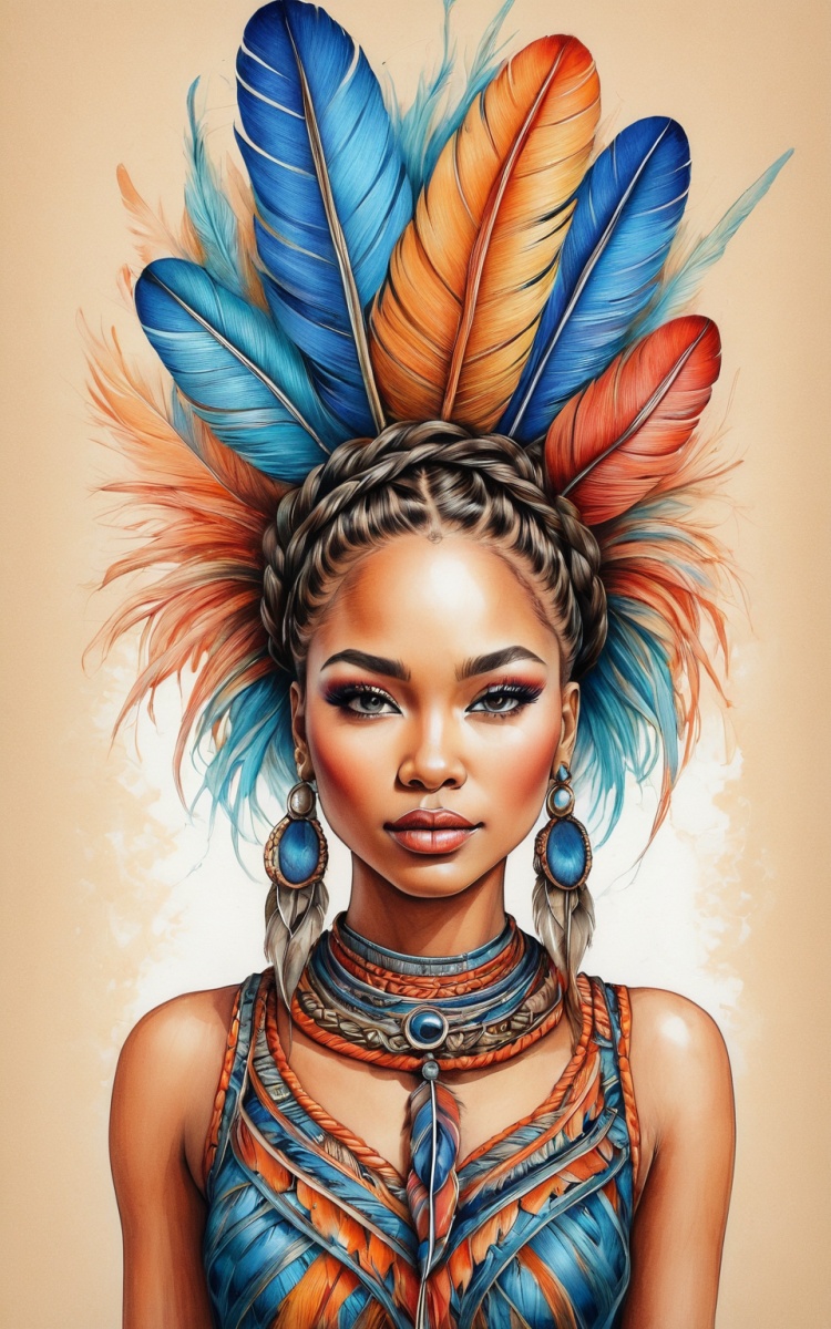 Colorful Pencil Sketch Style XL by Ai Art Vision on Tensor.Art