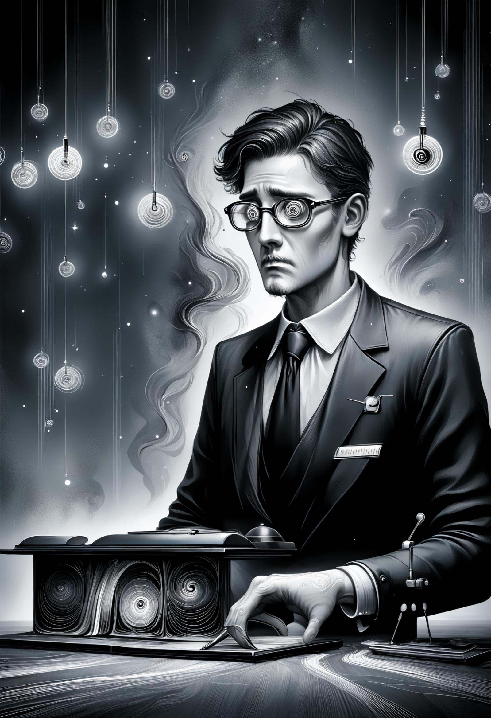 DonMN0c7urn4l1nkXL ink,  psychologist,  psychosis on Tensor.Art