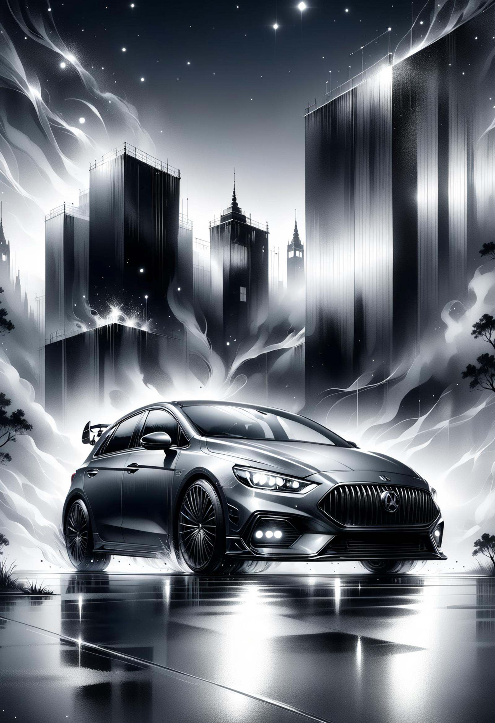 DonMN0c7urn4l1nkXL ink,  massive Conveyance,  hatchback design on Tensor.Art