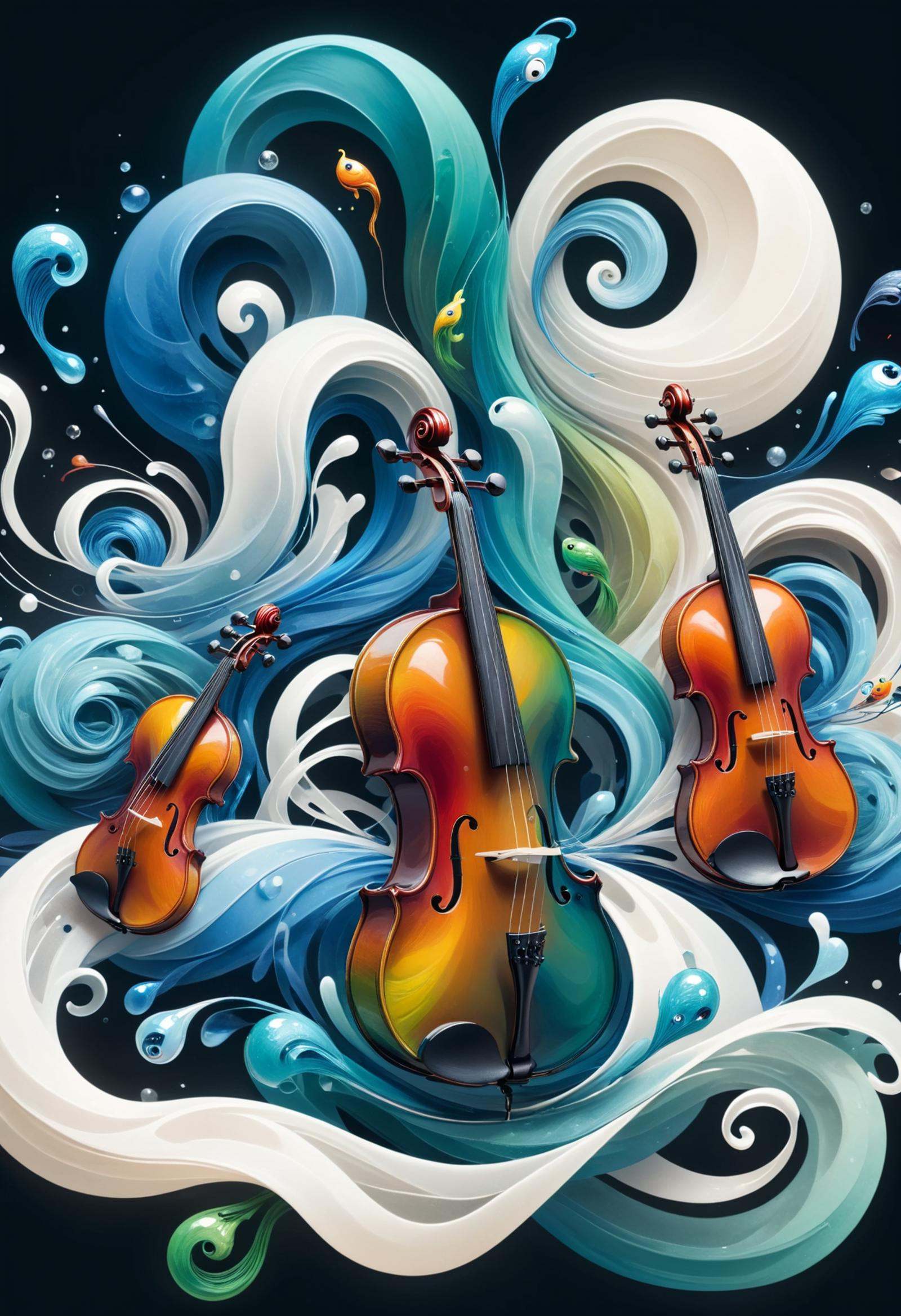 DonMW4t3r3l3XL string quartet,  tonality,  classical on Tensor.Art