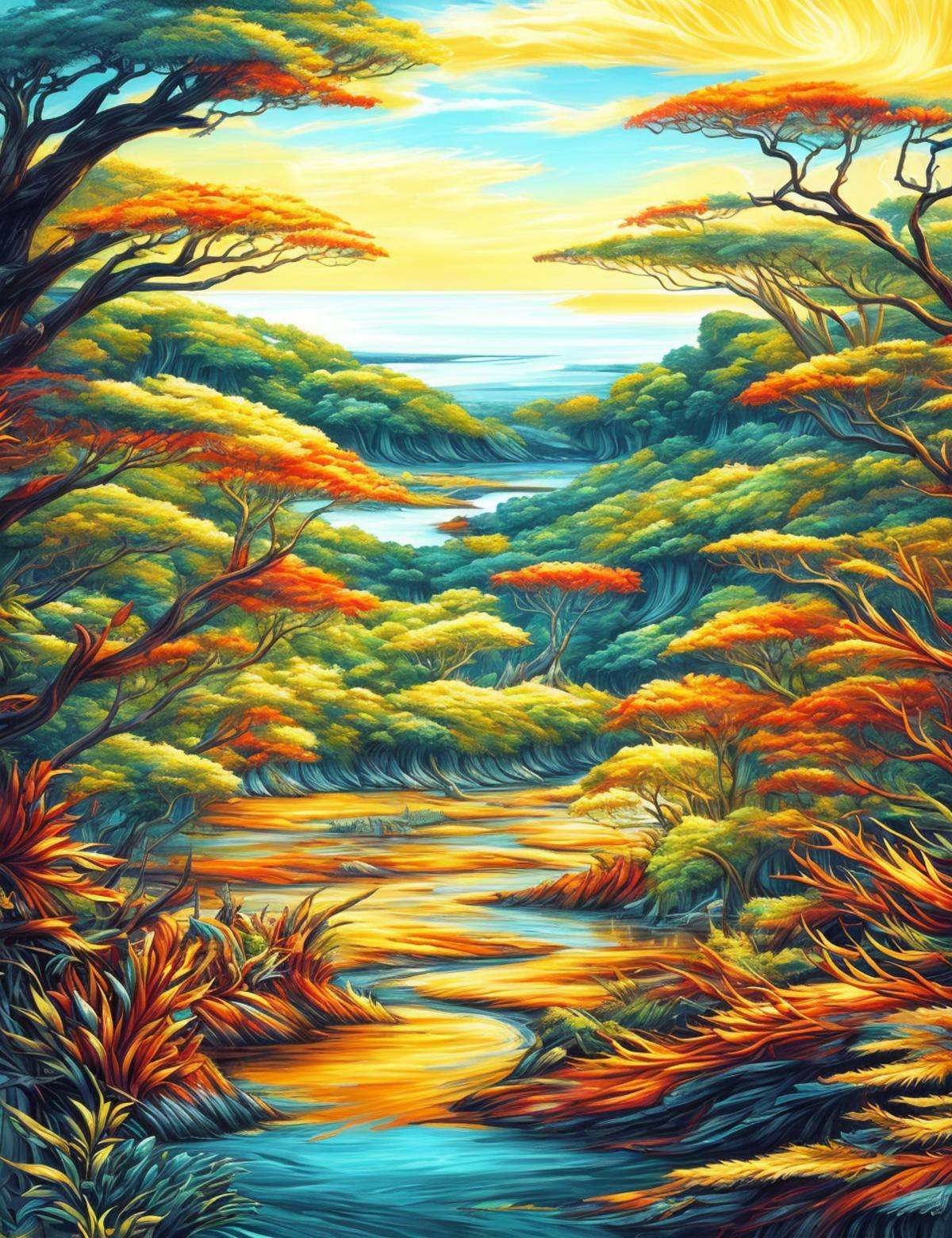 DonMF1r33l3 aperture in estuary biome on Tensor.Art