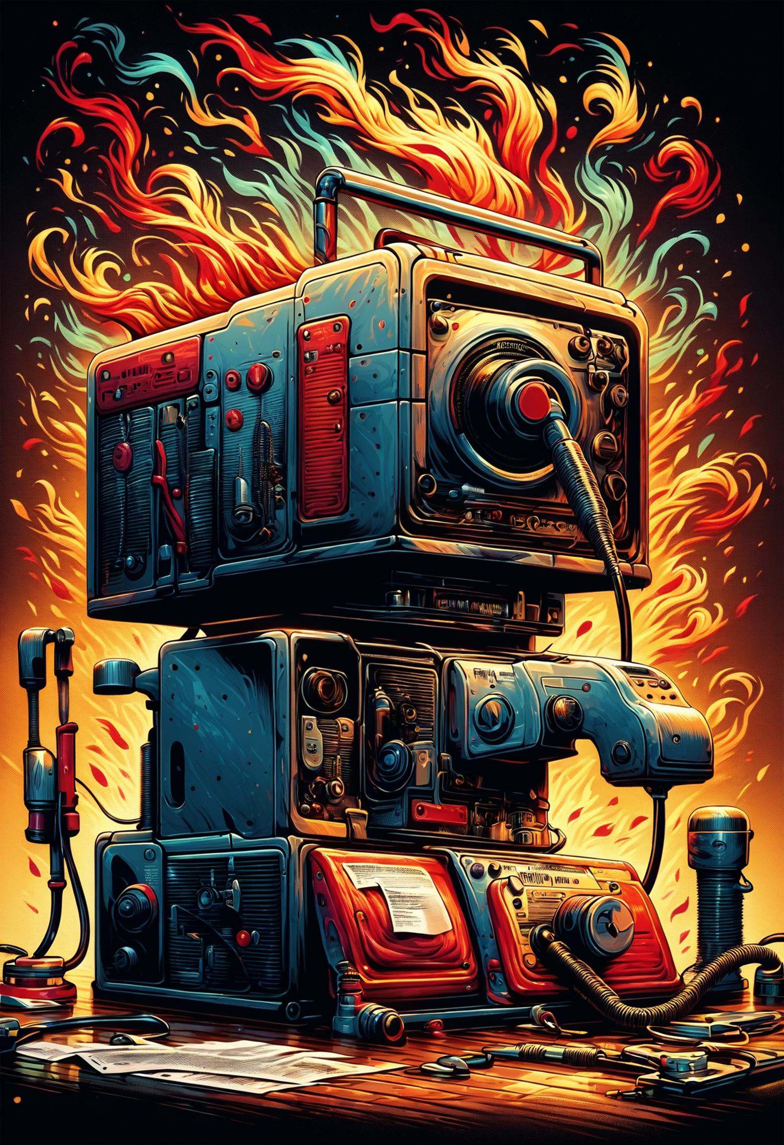 DonMF1r33l3XL sewing machine,  tourbillons,  dials on Tensor.Art