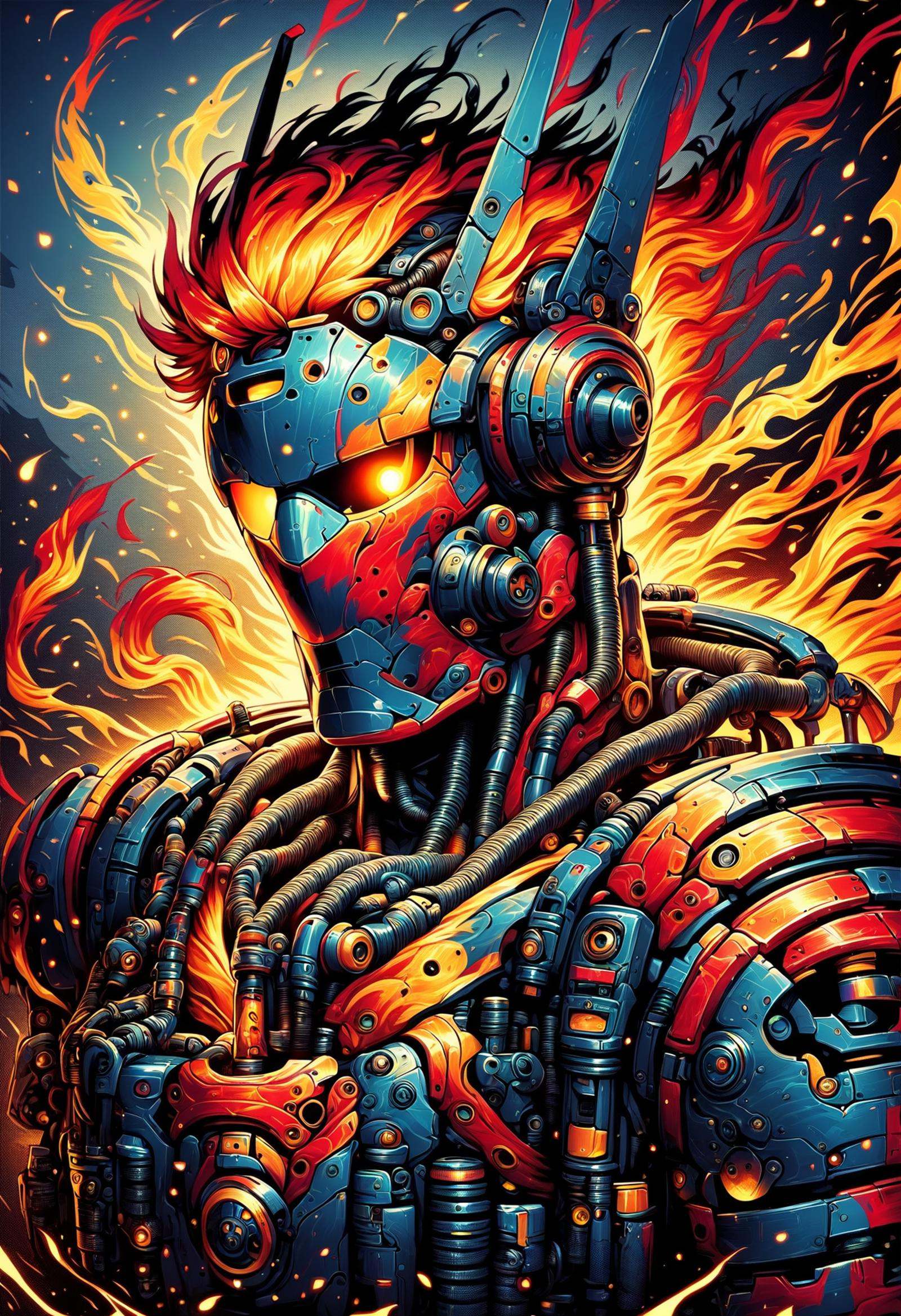 DonMF1r33l3XL male hrung,  mechanist,  score_9 on Tensor.Art