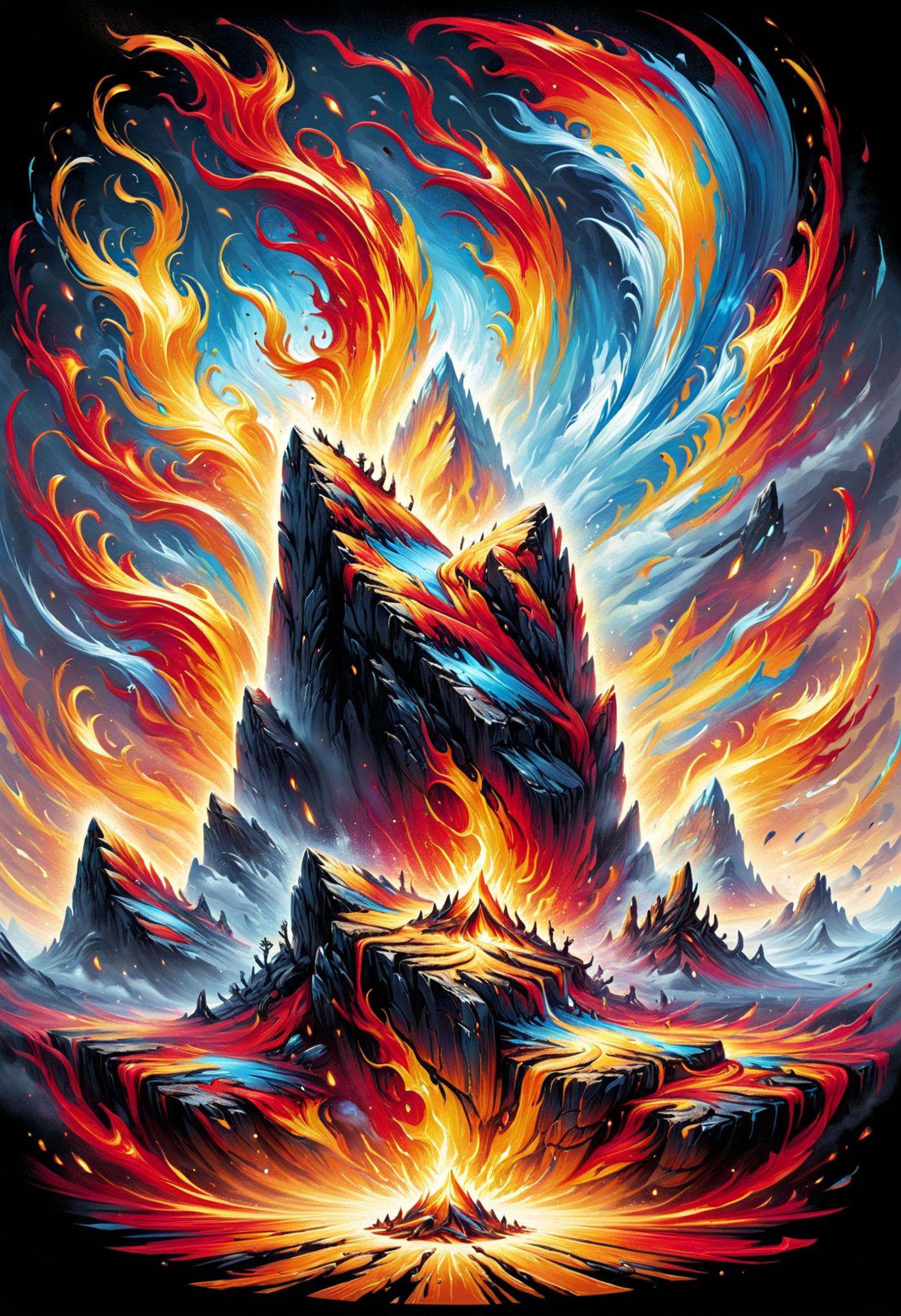 DonMF1r33l3XL plateau,  gallery on Tensor.Art