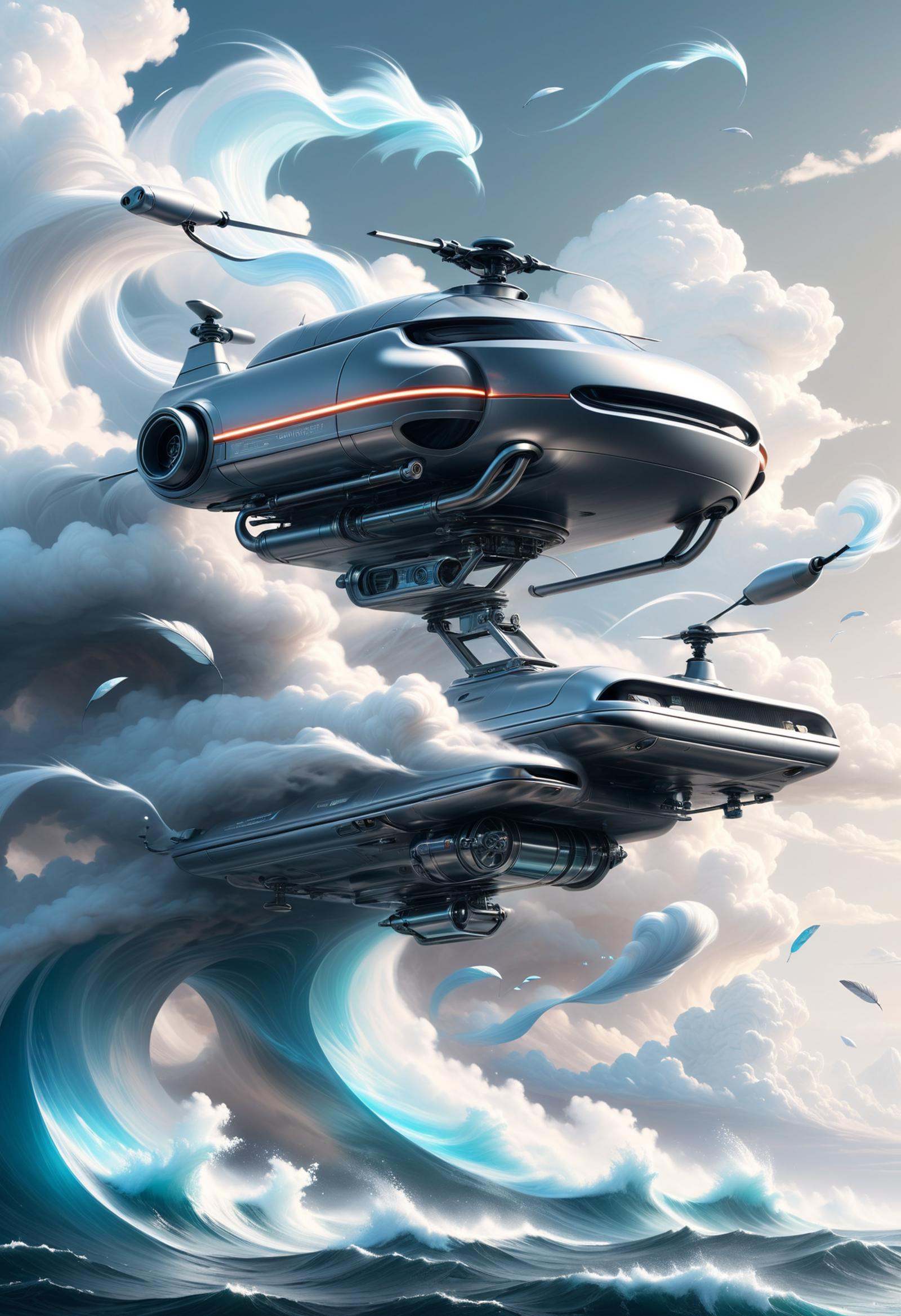 DonM41r3l3XL air,  wind,  scifi pal-v liberty on Tensor.Art