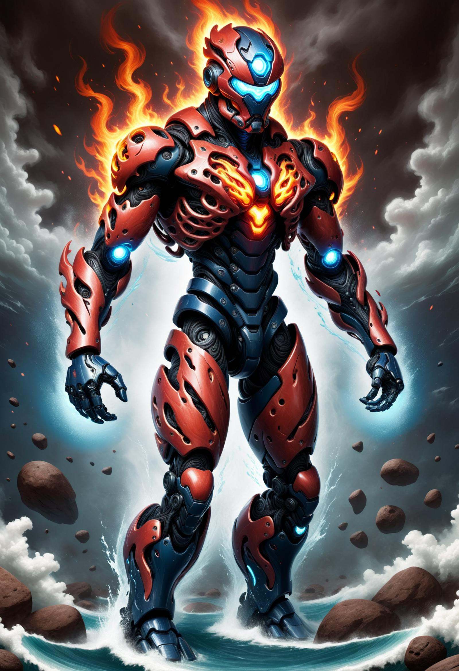 DonMM4573r0f3l3XL,  reshape underworldly exo-suit on Tensor.Art