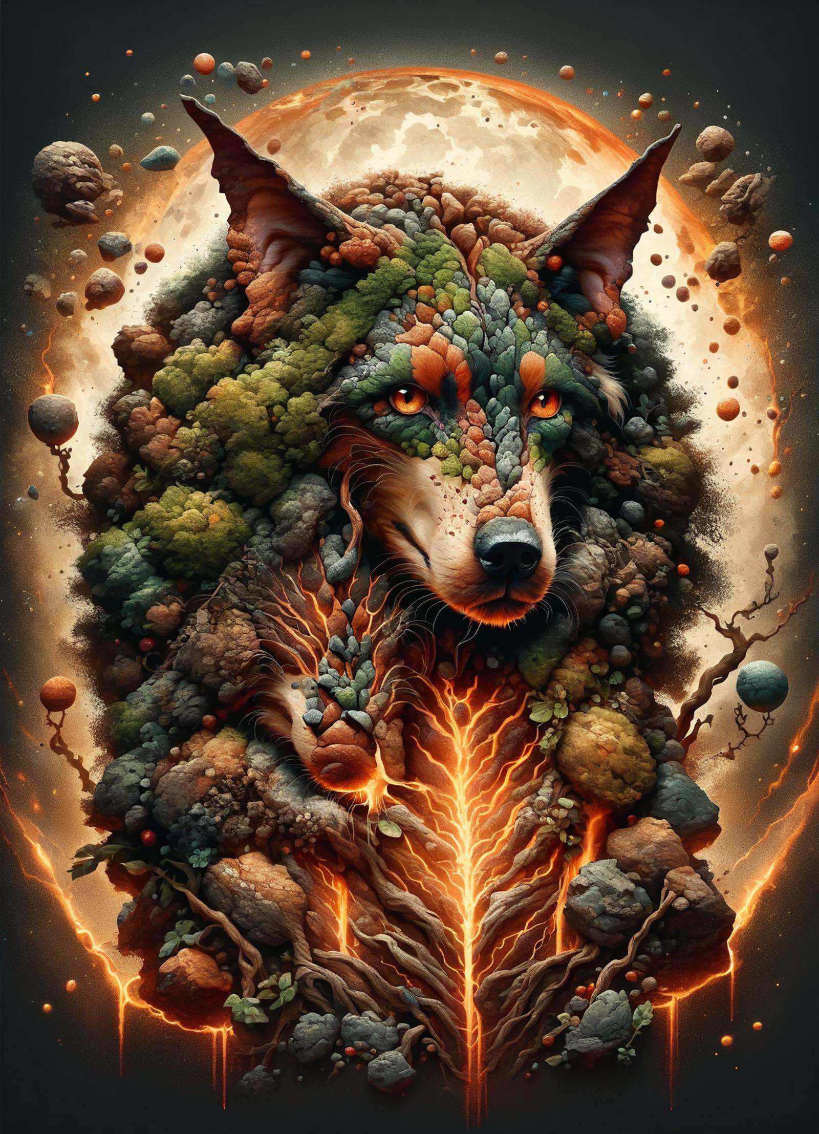 DonM34r7h3l3XL tiny carnivorous extraterrestrial sublime spherical presence,  multipedal octomanual,  furry appendages on...