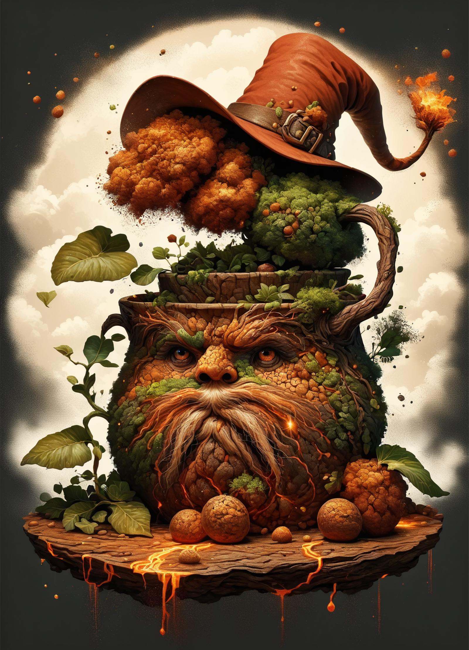 DonM34r7h3l3XL leprechaun,  small humanoid creature,  beard on Tensor.Art