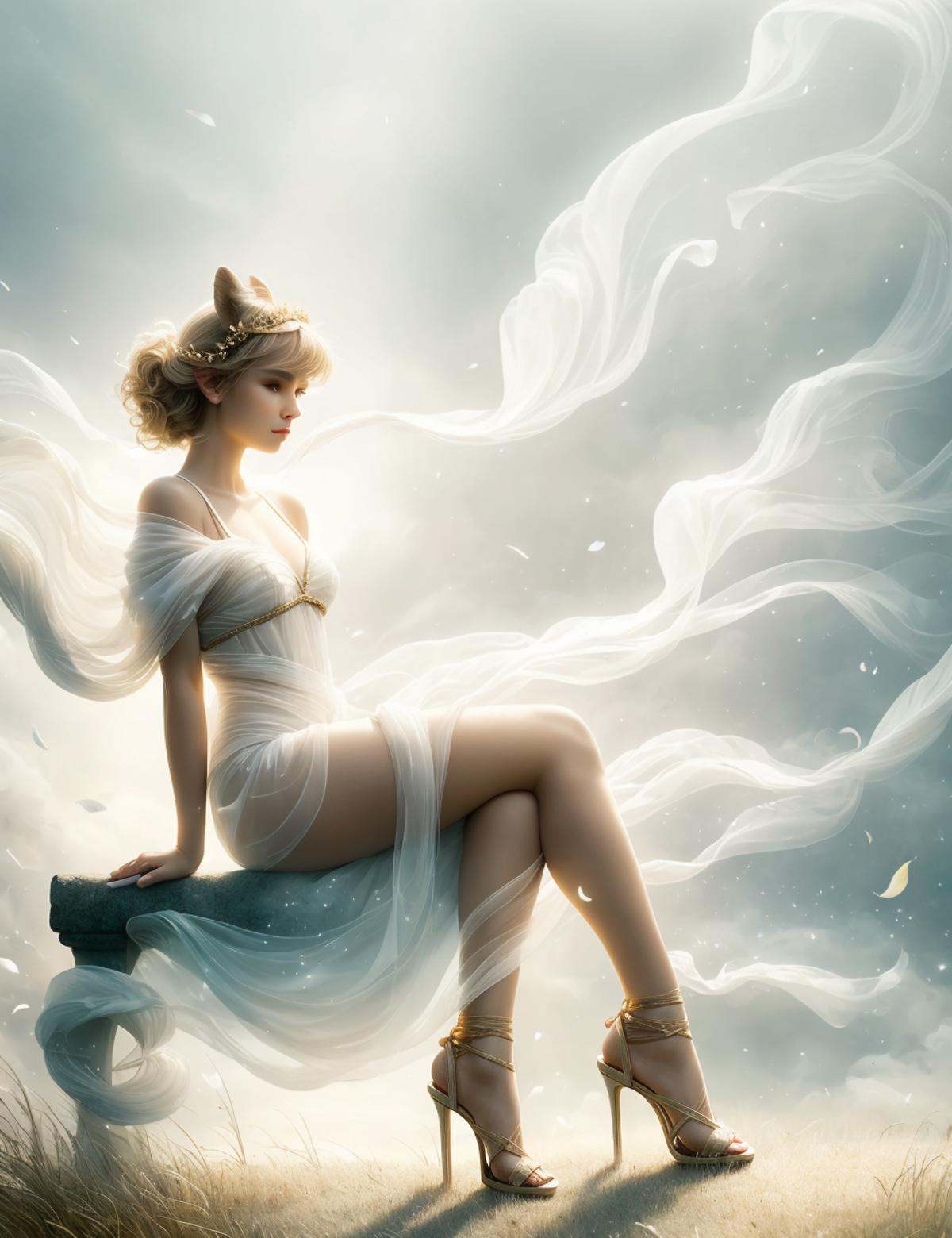 DonM41r3l3 wind,  air,  female golden age on Tensor.Art