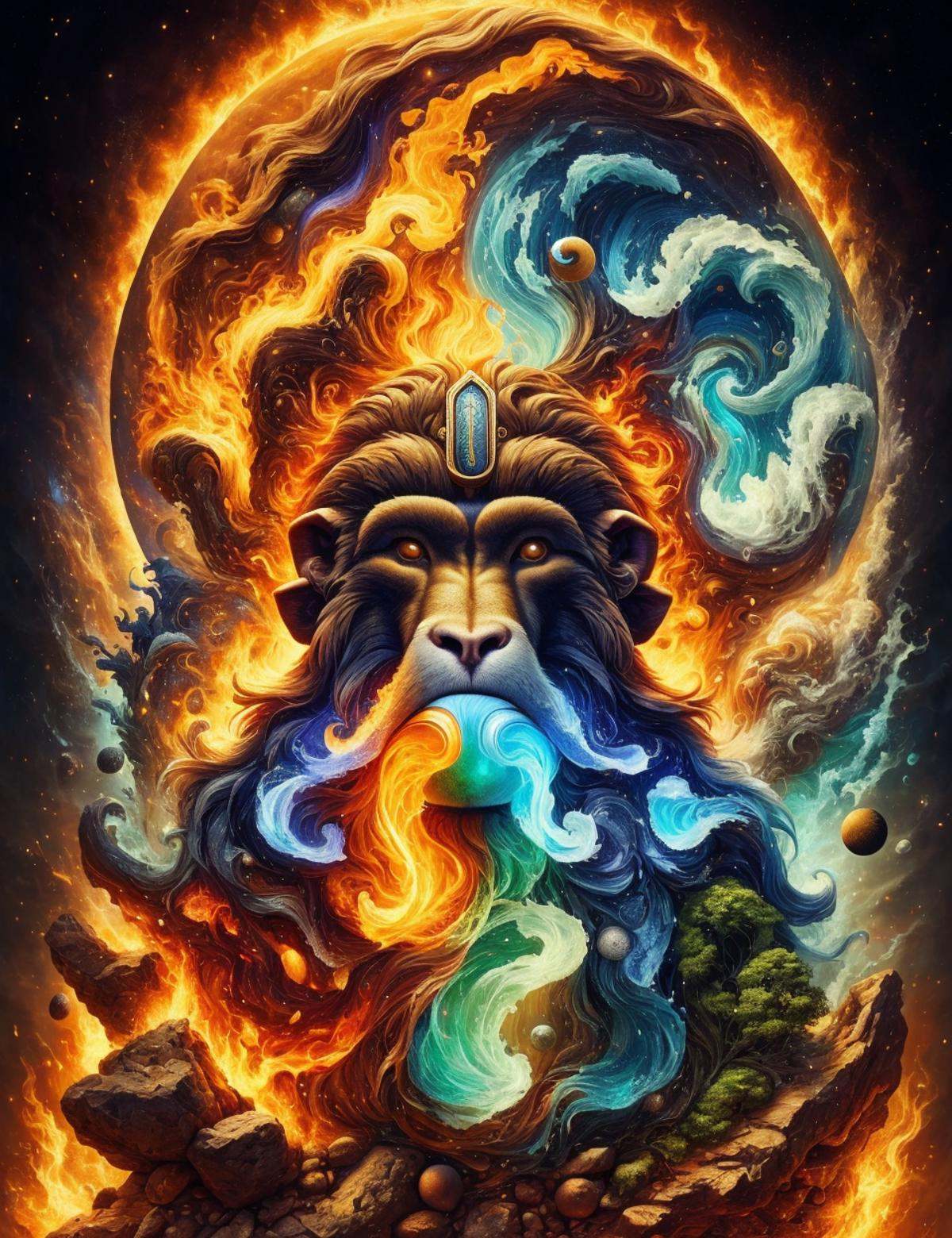 DonMM4573r0f3l3,  thoth,  god of writing on Tensor.Art