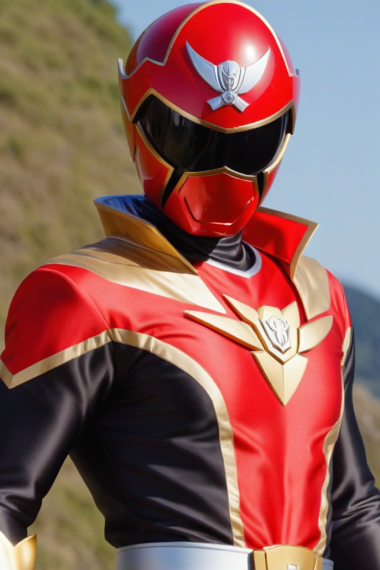 A majestic figure emerges from a simple yet striking background,  bathed in warm golden light. A single man,  embodying th...