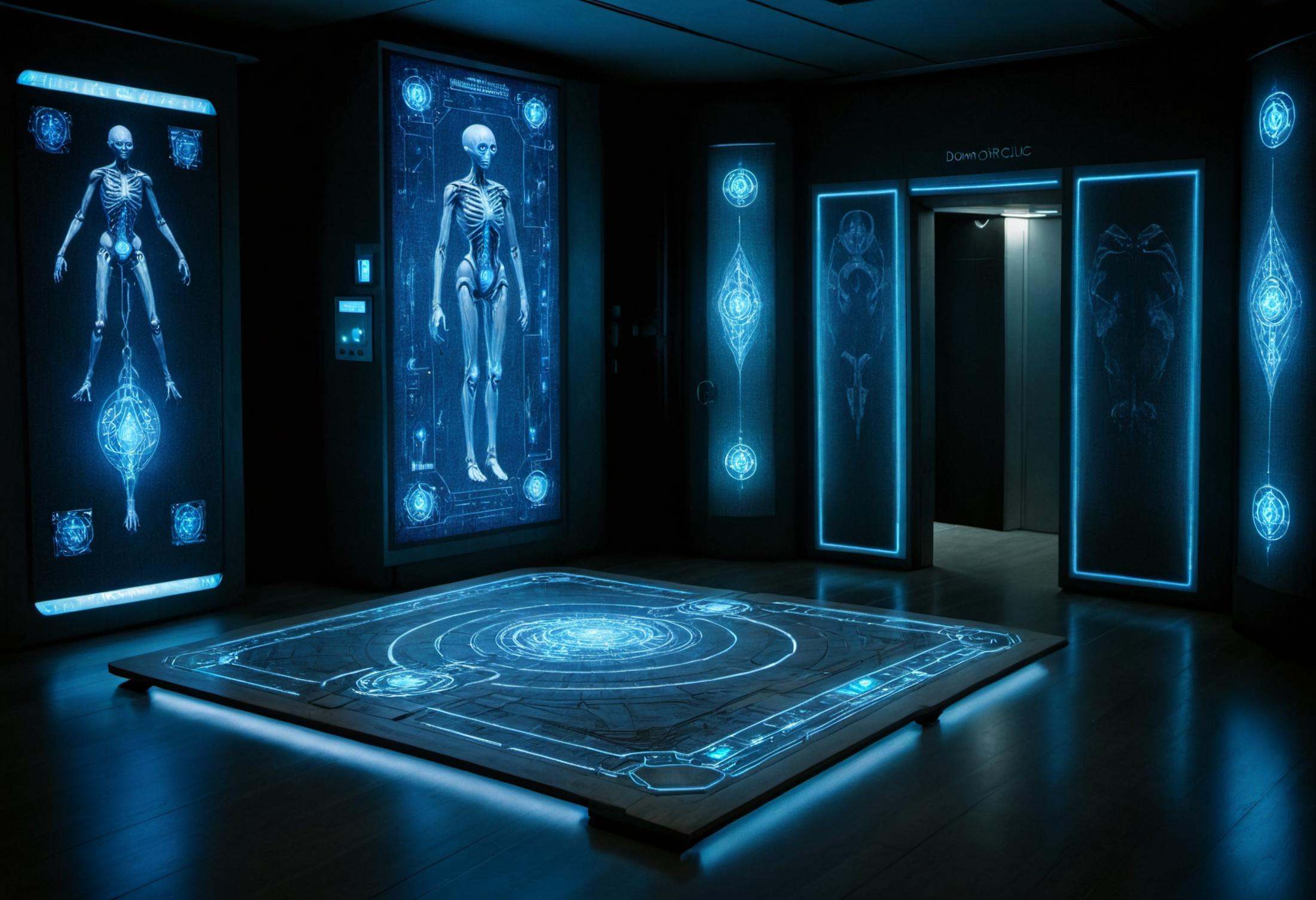 DonMT3chC057ruc7sXL biometric health monitoring lab,  nanotechnology devices,  limestone by DonMischo on Tensor.Art