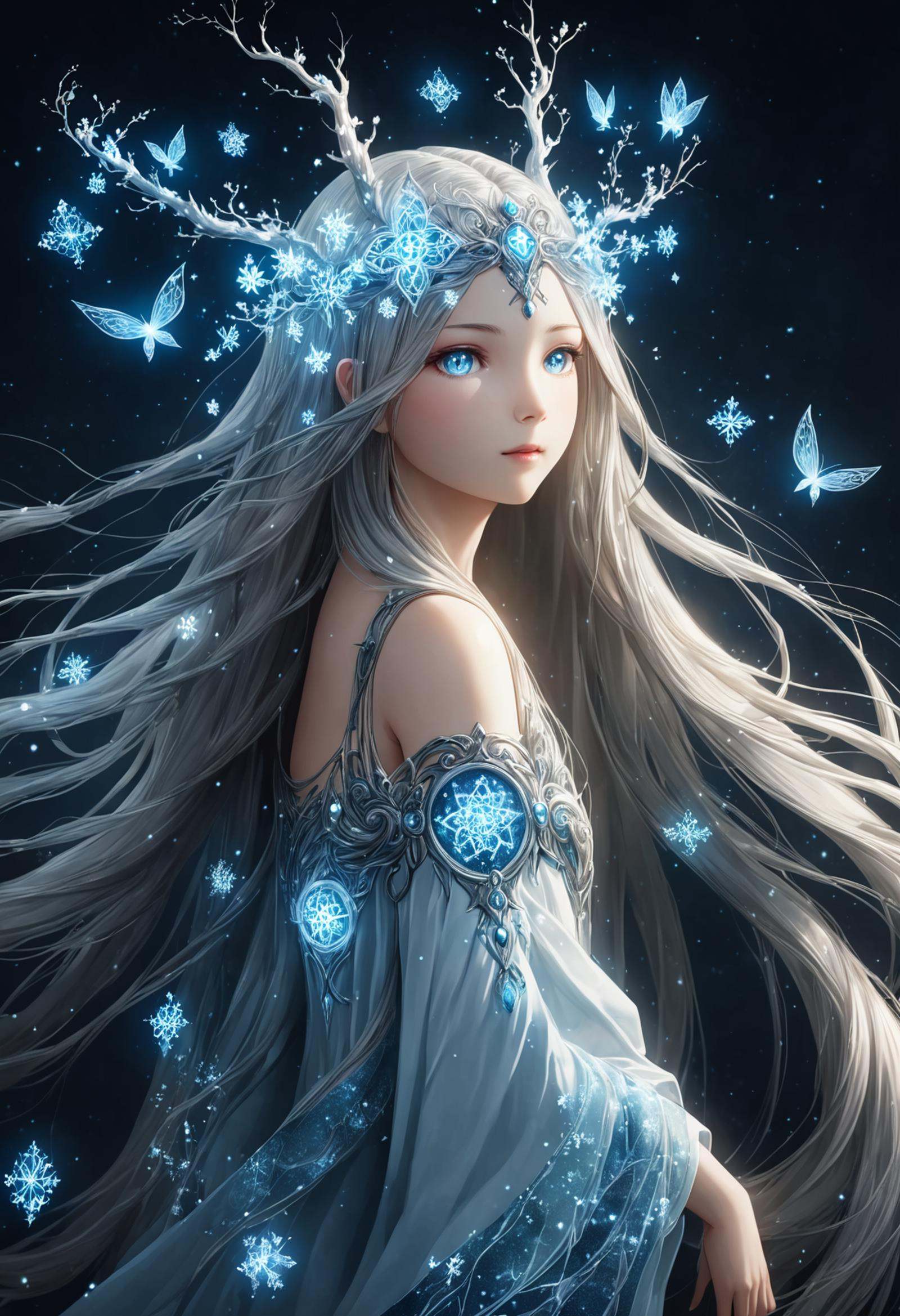 DonMT3chC057ruc7sXL tomte,  female nature spirit,  youthful by DonMischo on Tensor.Art