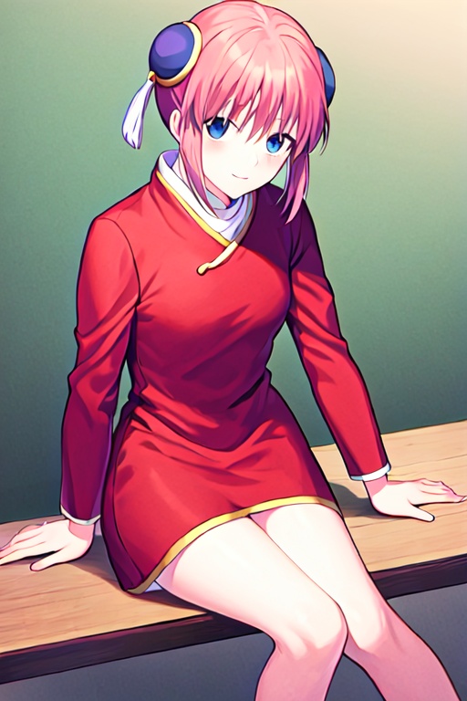 Kagura_gintama,  masterpiece,  best quality on Tensor.Art