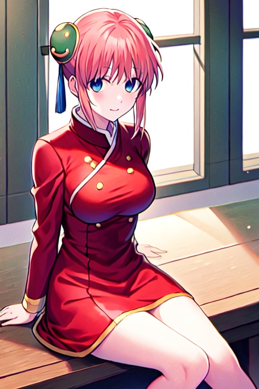 Kagura_gintama,  masterpiece,  best quality on Tensor.Art