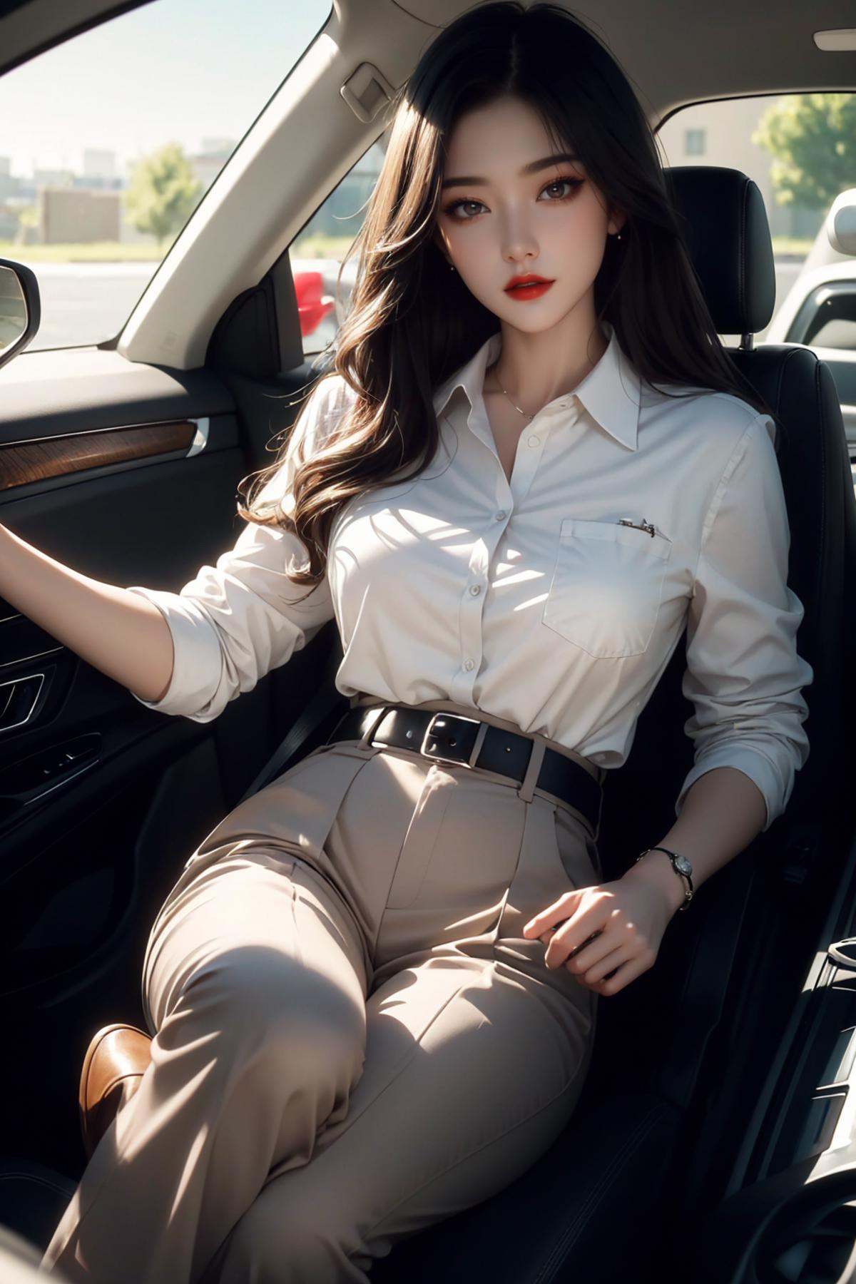 red lips,  prison,  full_body on Tensor.Art