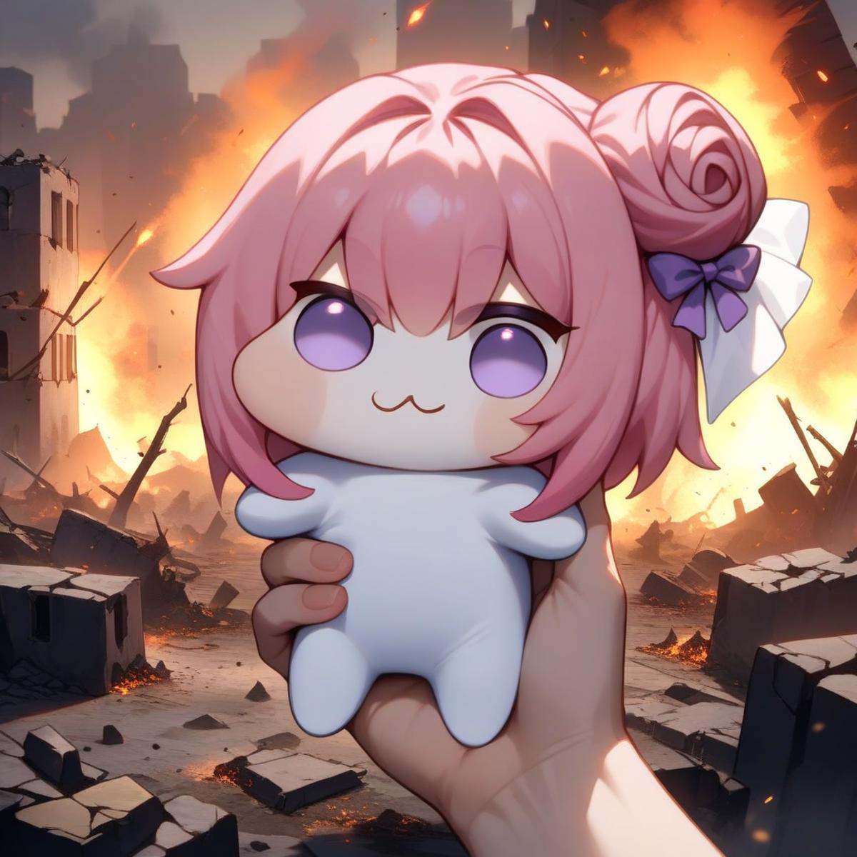 solo,  doro \:3,  chibi on Tensor.Art