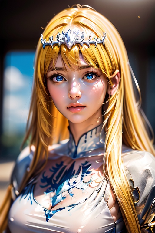 (Beautiful female,  cloisonné,  and the most beautiful work ever created under the supervision of Yoshitaka Amano) on Tens...