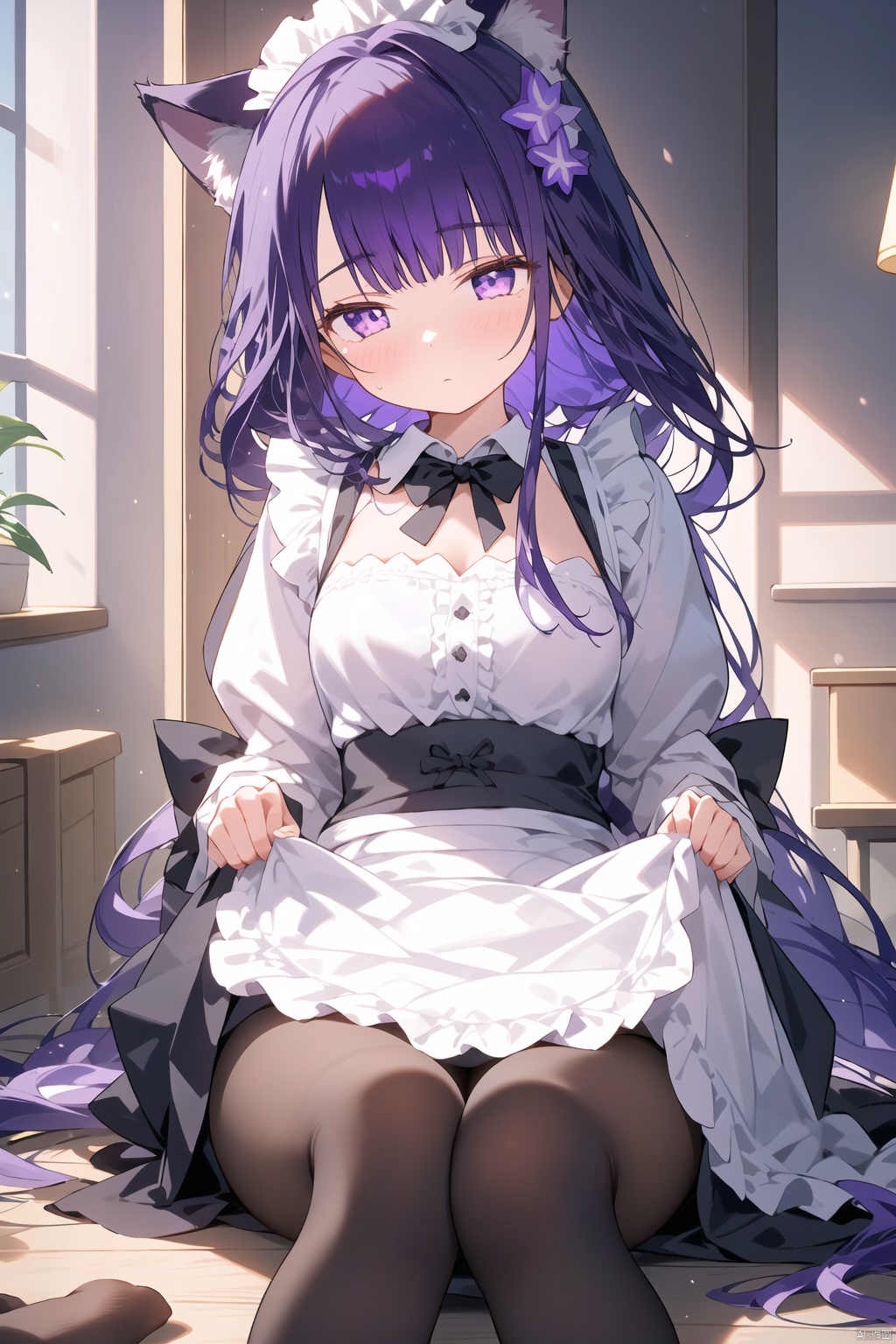1girl,  solo,  animal ears on Tensor.Art