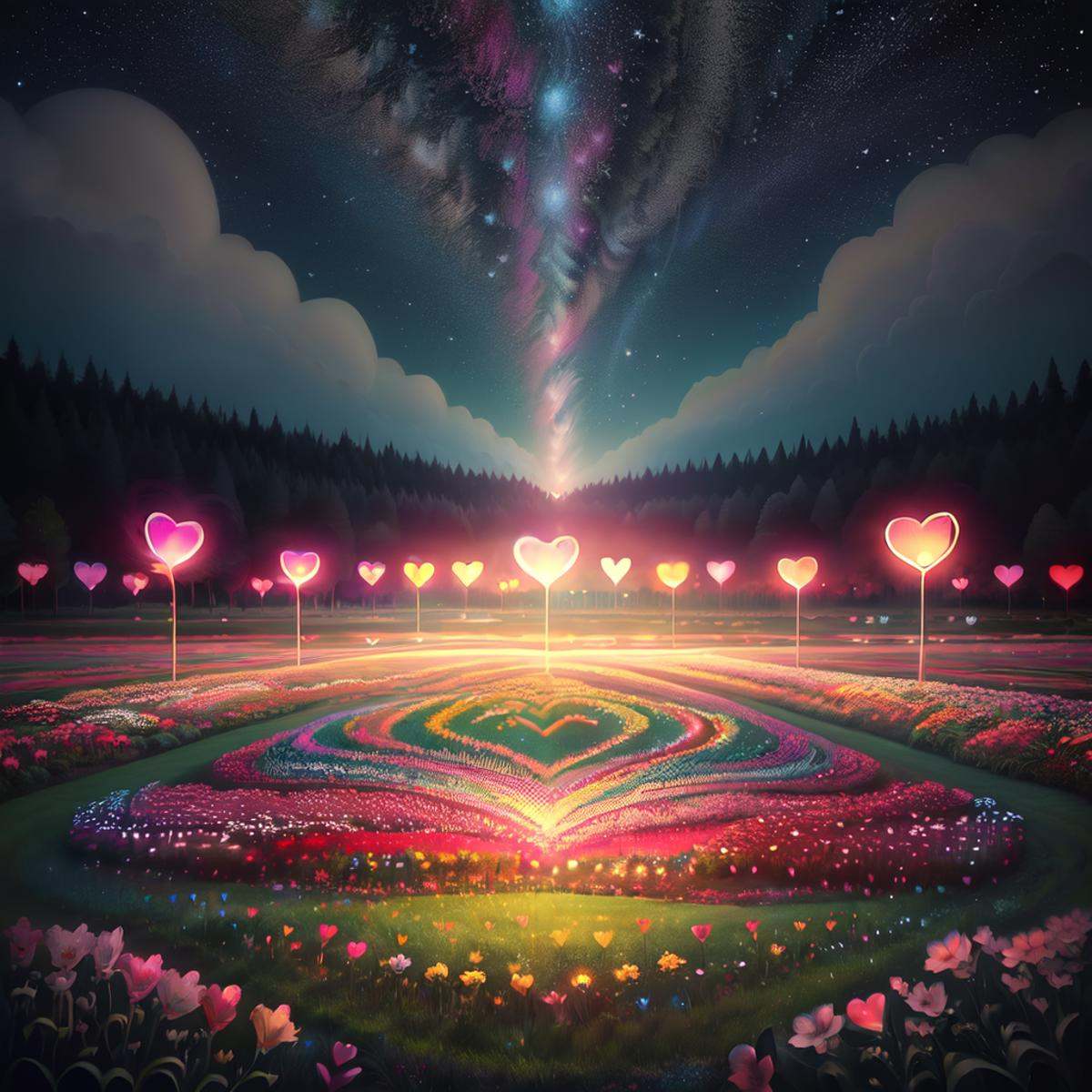 ValentineNatureStyle,  flower,  outdoors on Tensor.Art
