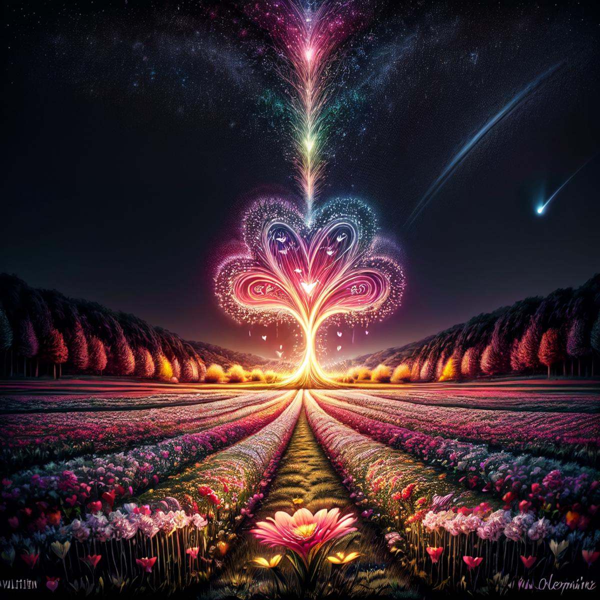 ValentineNatureStyle,  flower,  outdoors on Tensor.Art